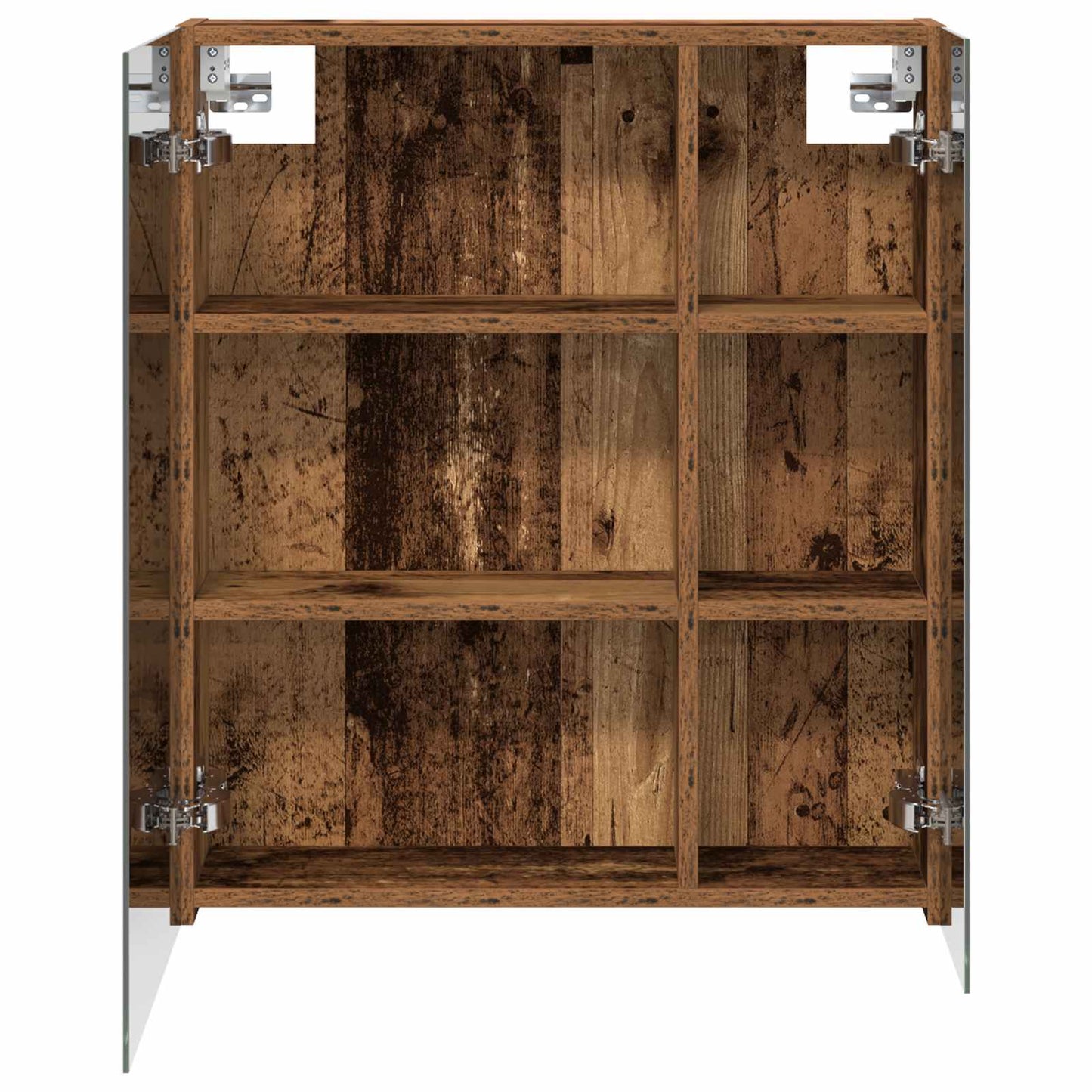 Badezimmerspiegelschrank Altholz 60 x 14,5 x 70 cm