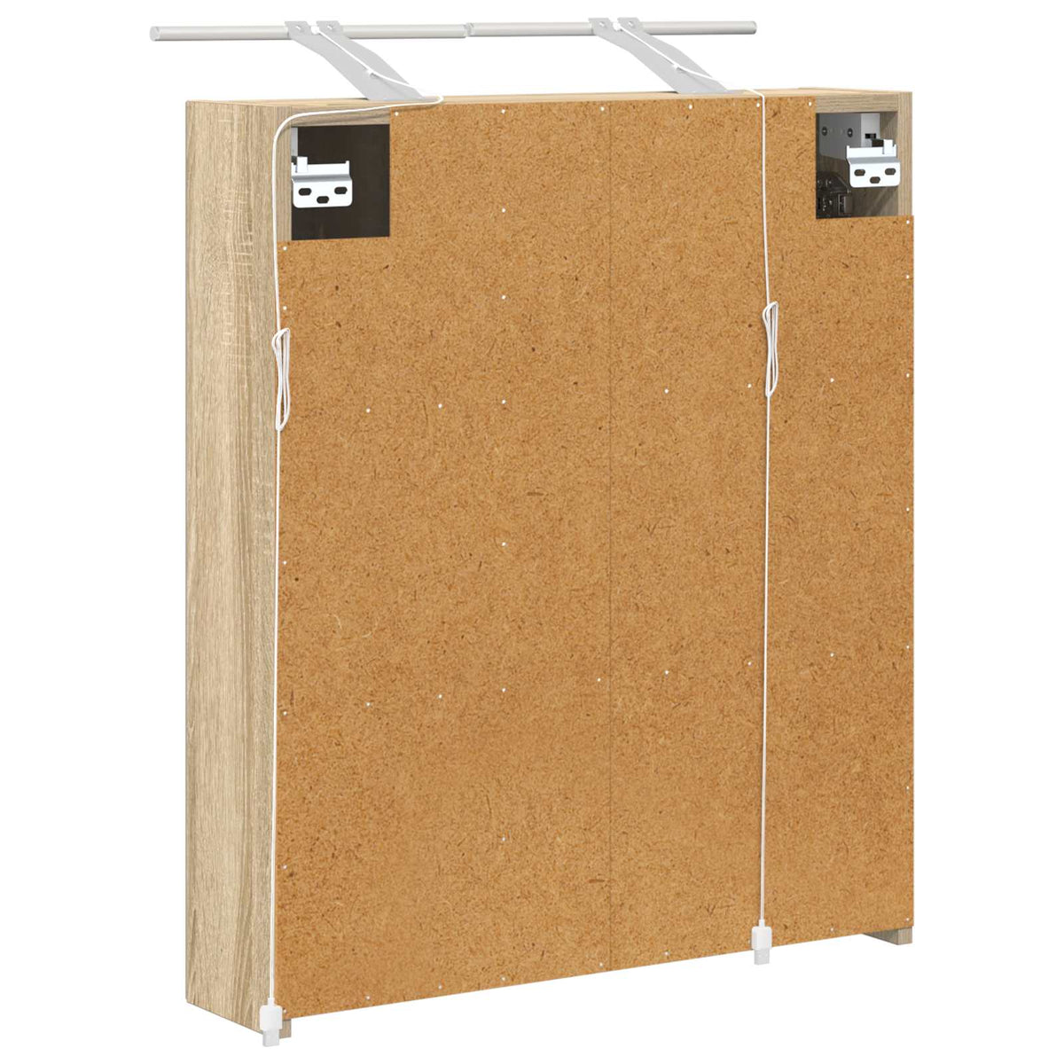 Badezimmerspiegelschrank Sonoma-Eiche 60 x 14,5 x 70 cm