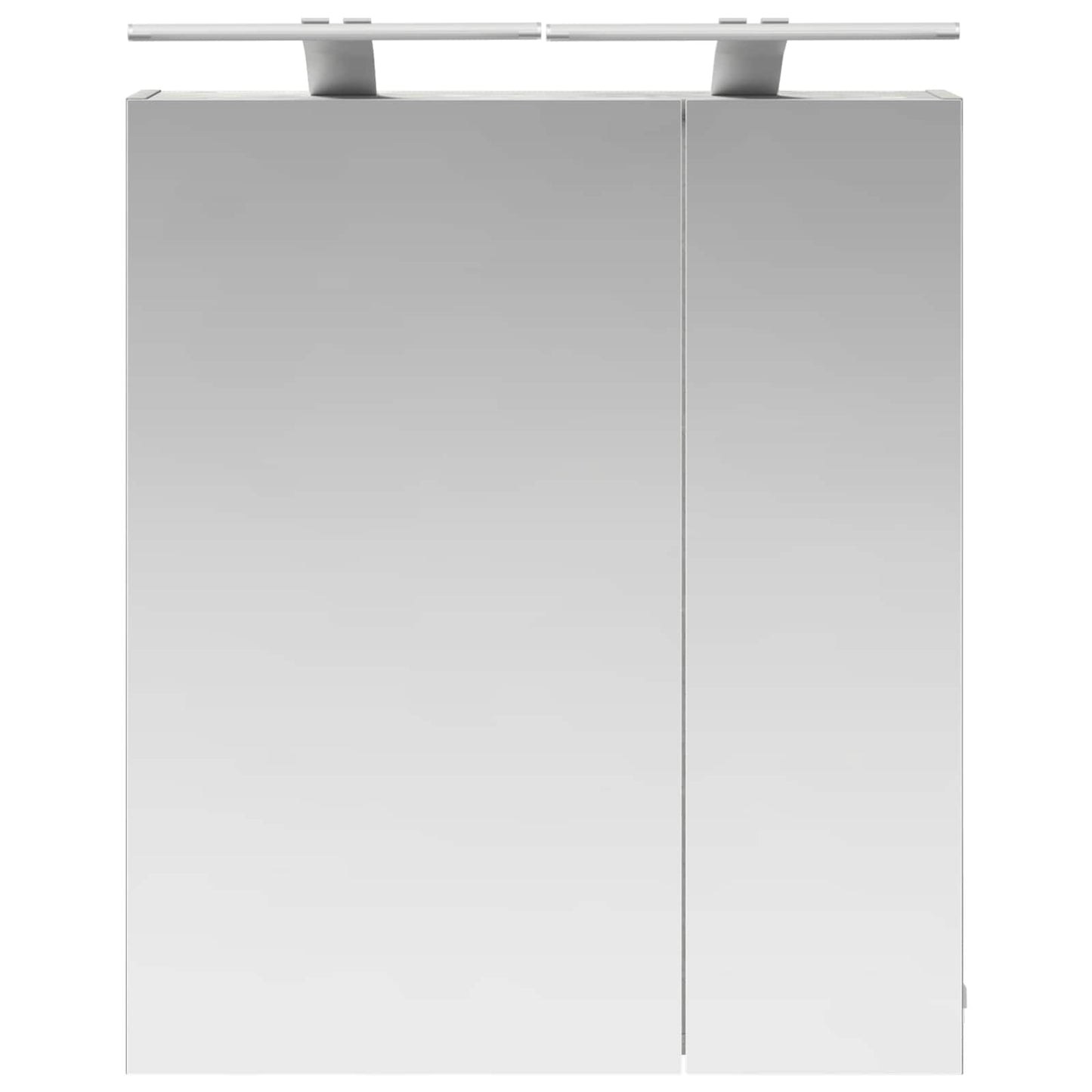 Badezimmerspiegelschrank Beton Grau 60 x 14,5 x 70 cm