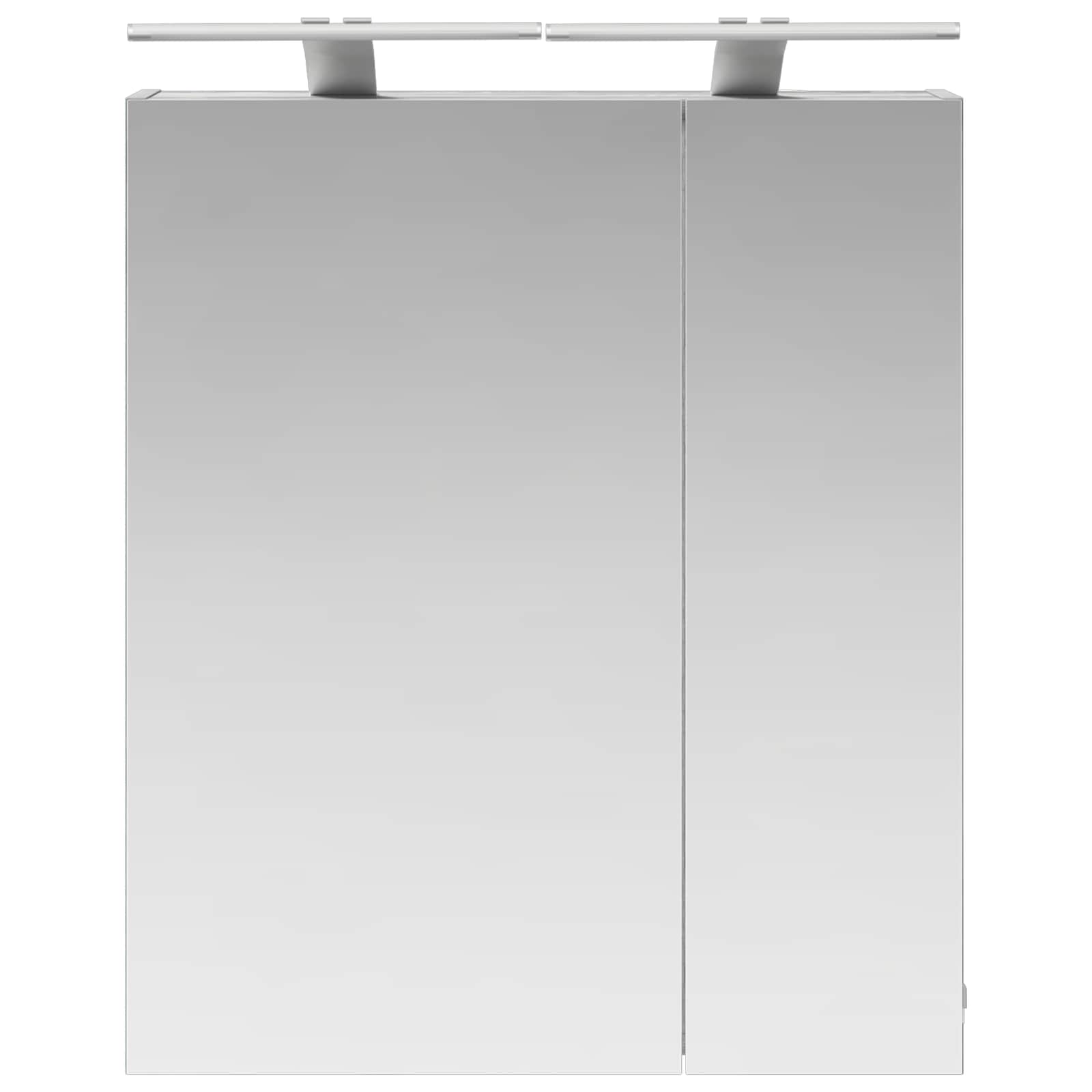 Badezimmerspiegelschrank Graues Sonoma 60 x 14,5 x 70 cm