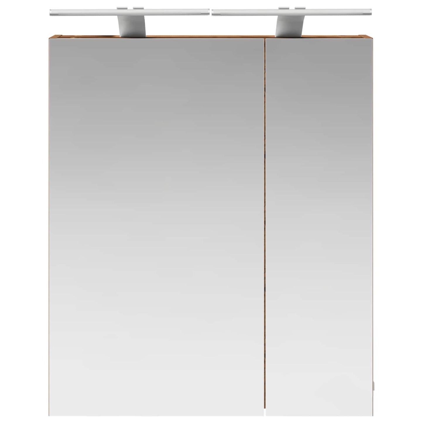 Badezimmerspiegelschrank Altholz 60 x 14,5 x 70 cm