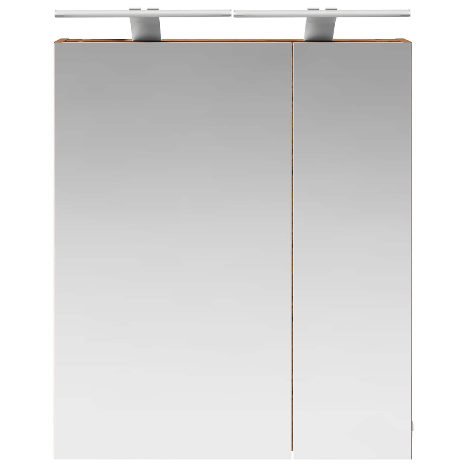 Badezimmerspiegelschrank Altholz 60 x 14,5 x 70 cm
