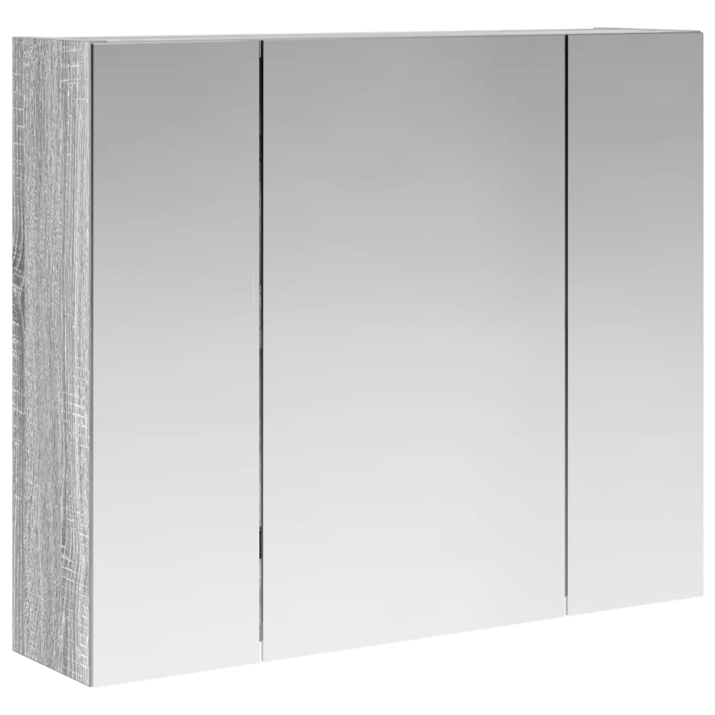 Badezimmerspiegelschrank Sonoma-Grau 60 x 14,5 x 50 cm