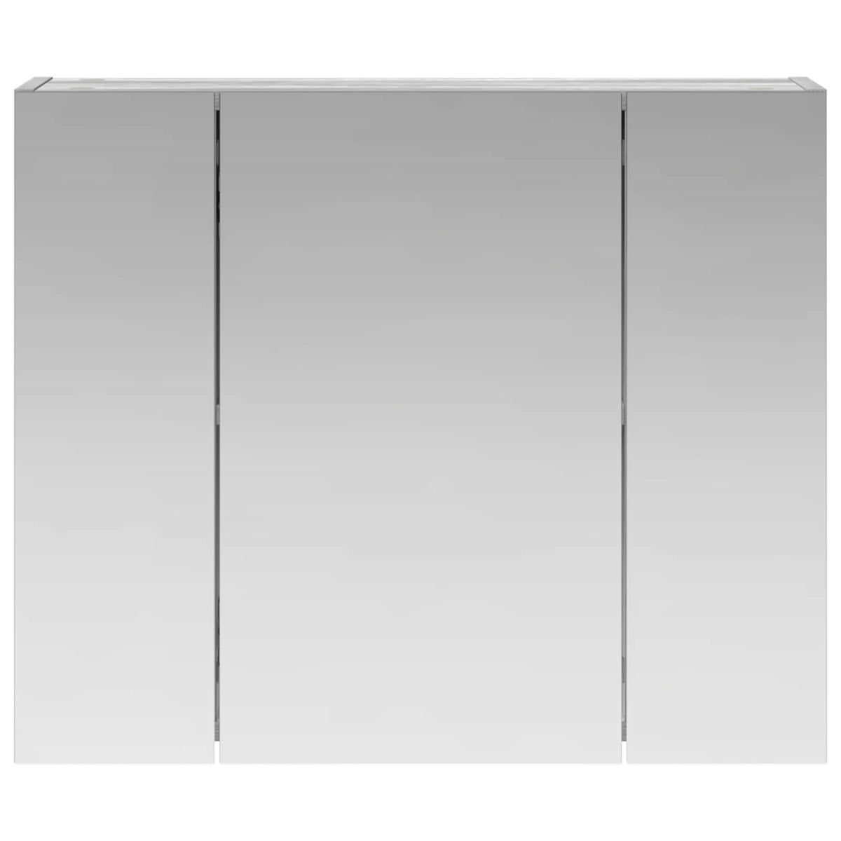 Badezimmerspiegelschrank Sonoma-Grau 60 x 14,5 x 50 cm