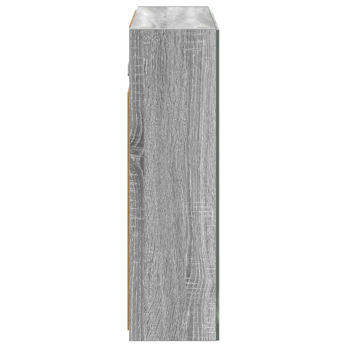 Badezimmerspiegelschrank Sonoma-Grau 60 x 14,5 x 50 cm