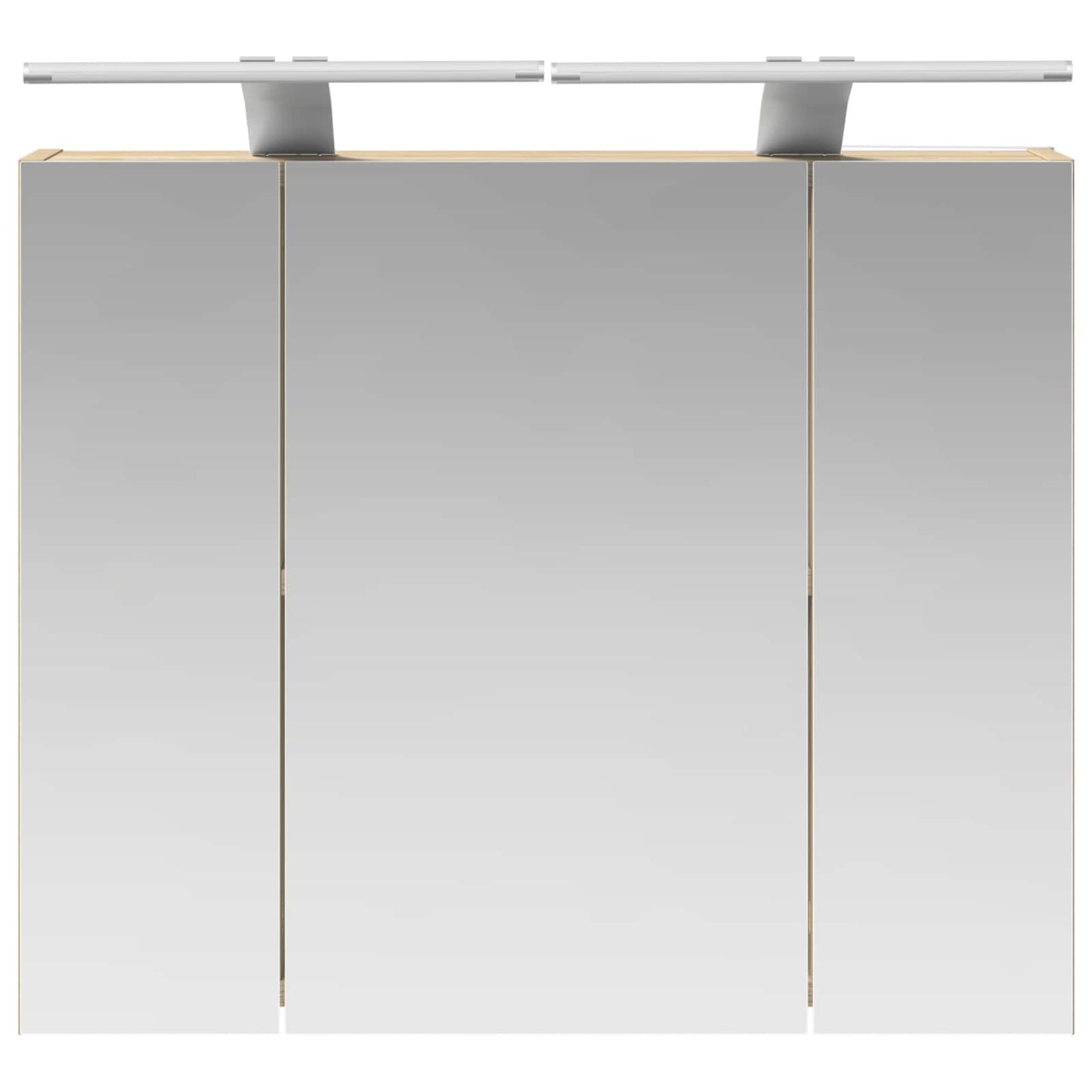 Badezimmerspiegelschrank Sonoma-Eiche 60 x 14,5 x 50 cm