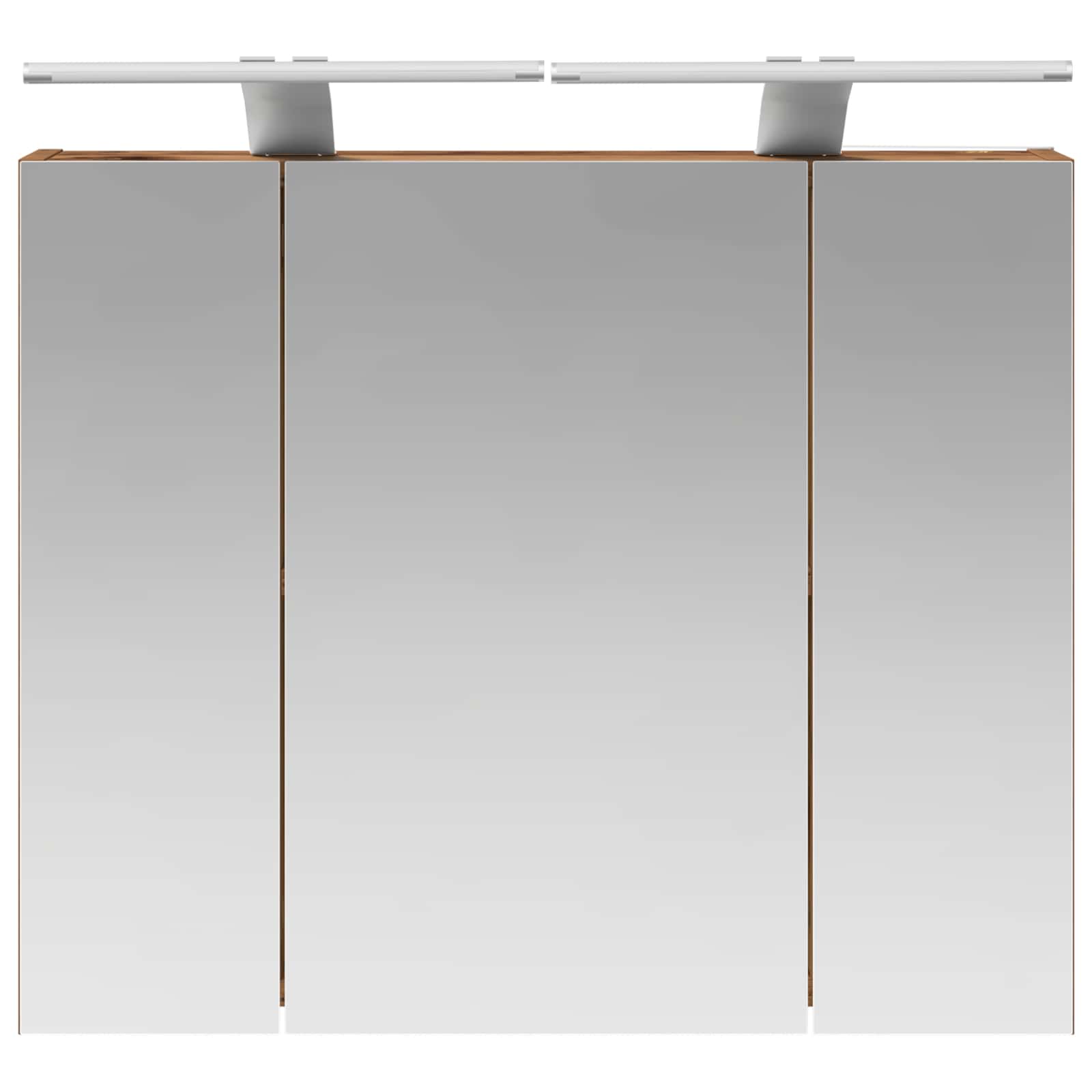 Badezimmerspiegelschrank Altholz 60 x 14,5 x 50 cm