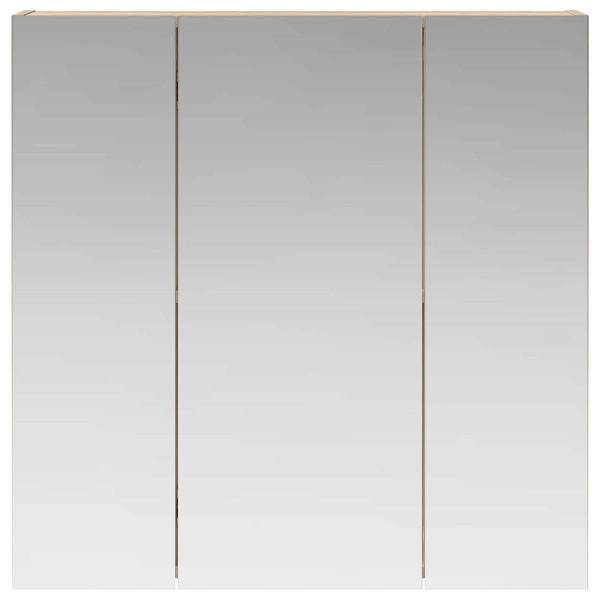 Badezimmerspiegelschrank Sonoma-Eiche 70 x 14,5 x 70 cm