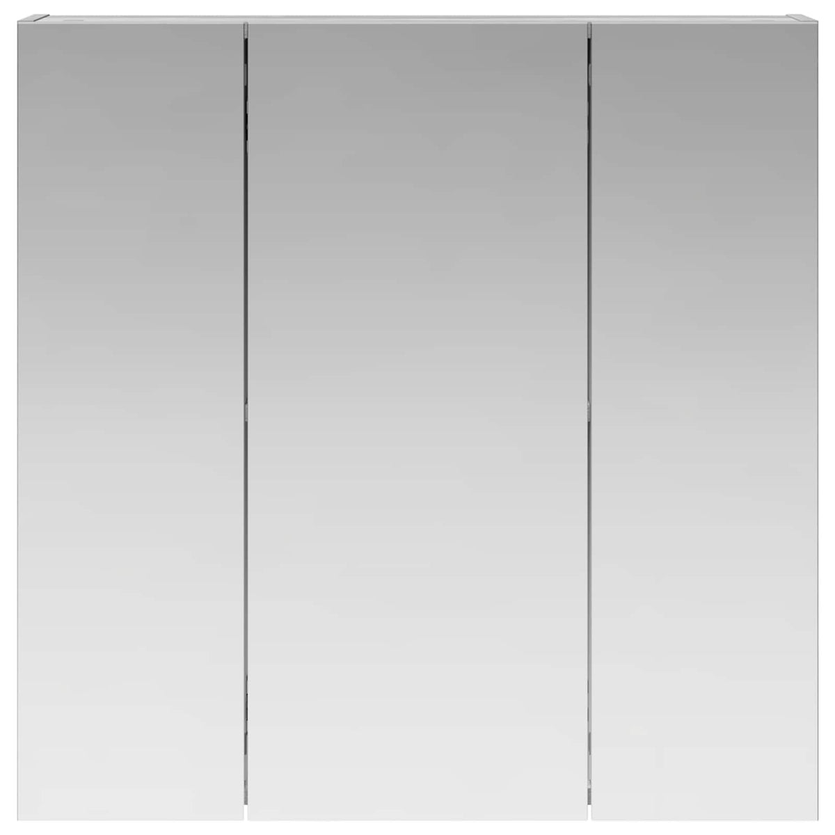 Badezimmerspiegelschrank Sonoma-Grau 70 x 14,5 x 70 cm