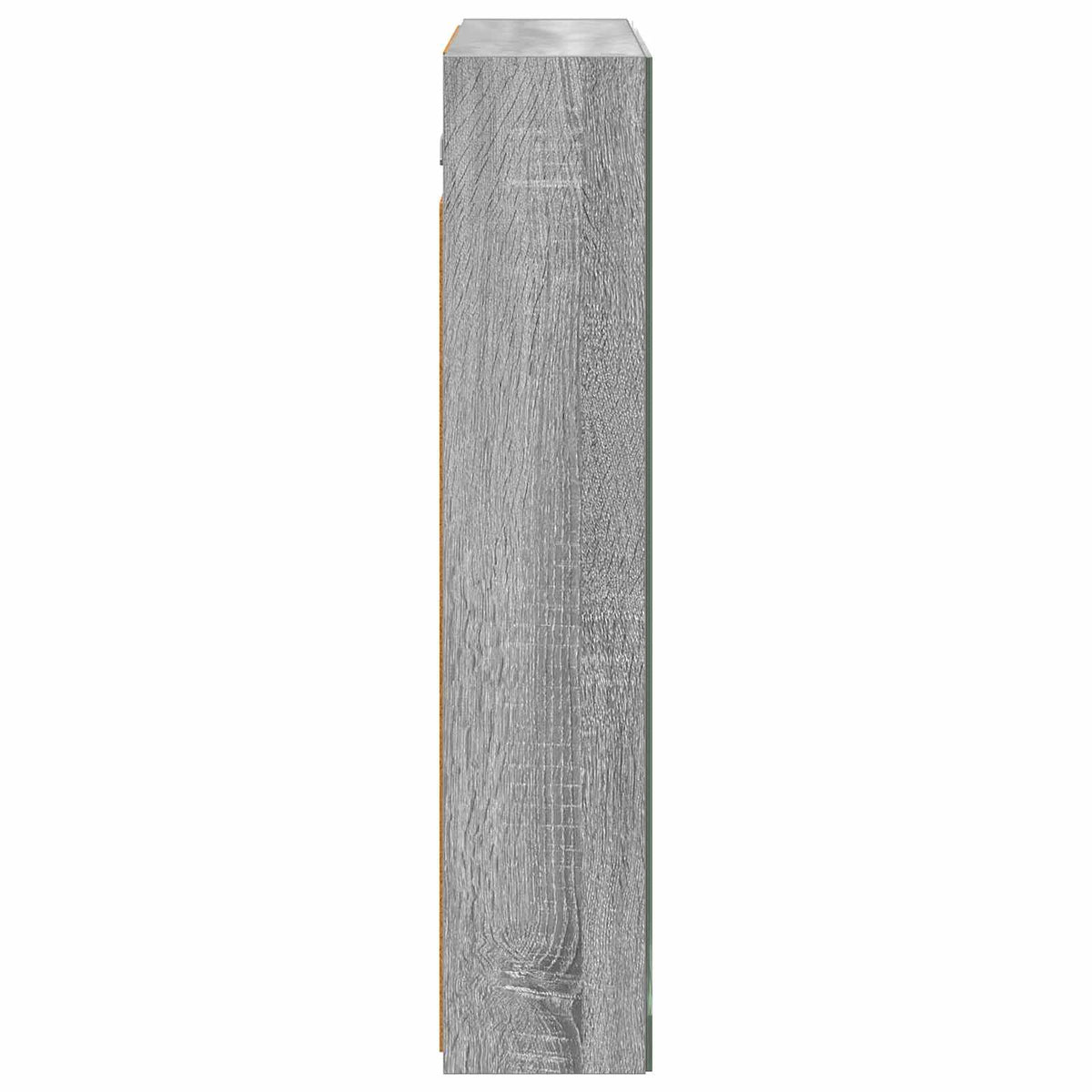 Badezimmerspiegelschrank Sonoma-Grau 70 x 14,5 x 70 cm