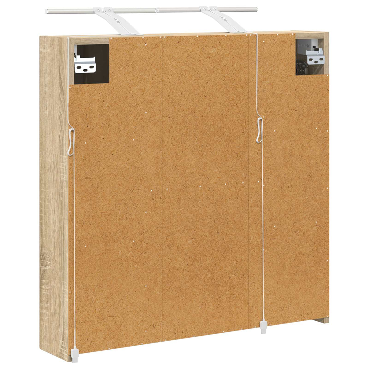 Badezimmerspiegelschrank Sonoma-Eiche 70 x 14,5 x 70 cm