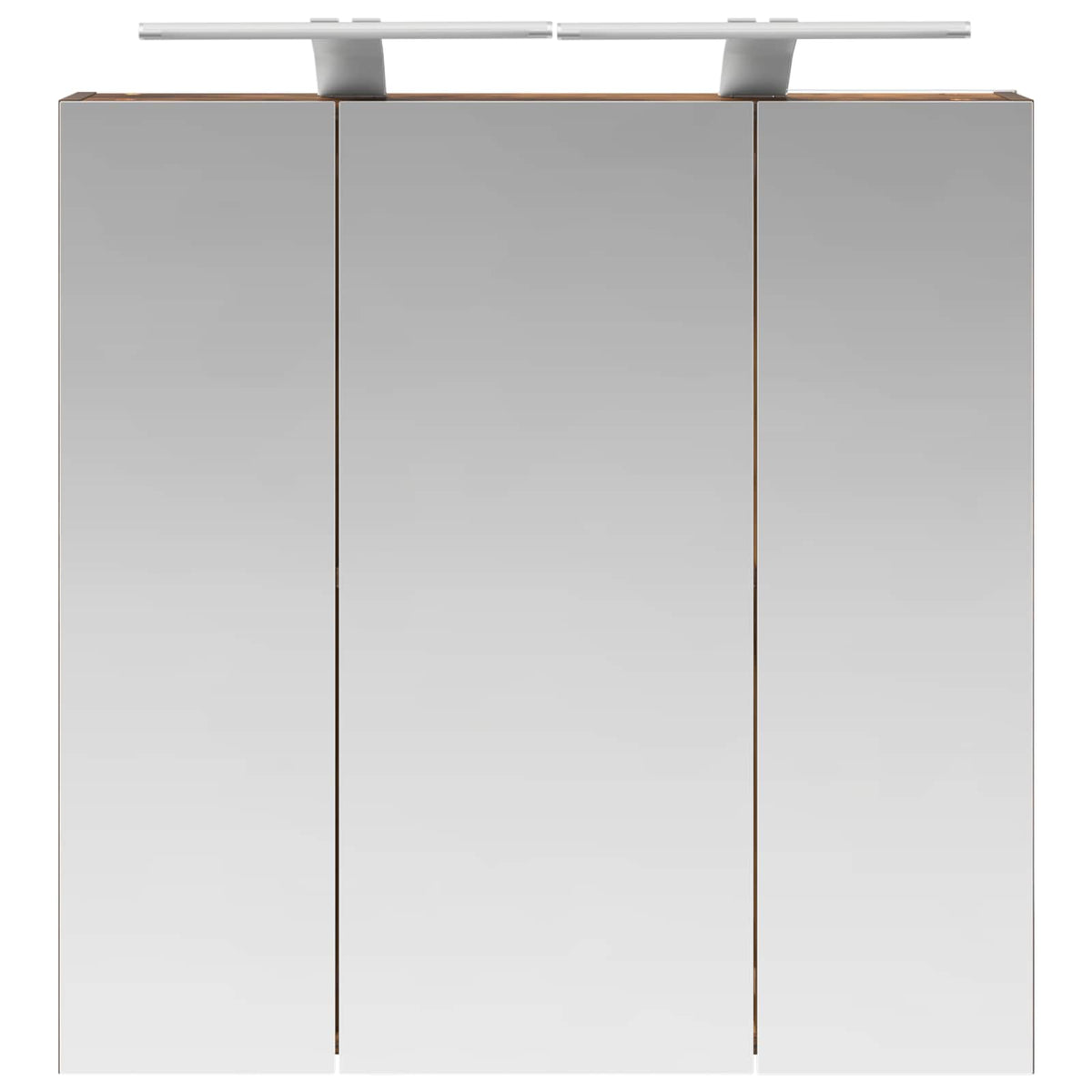 Badezimmerspiegelschrank Räuchereiche 70 x 14,5 x 70 cm