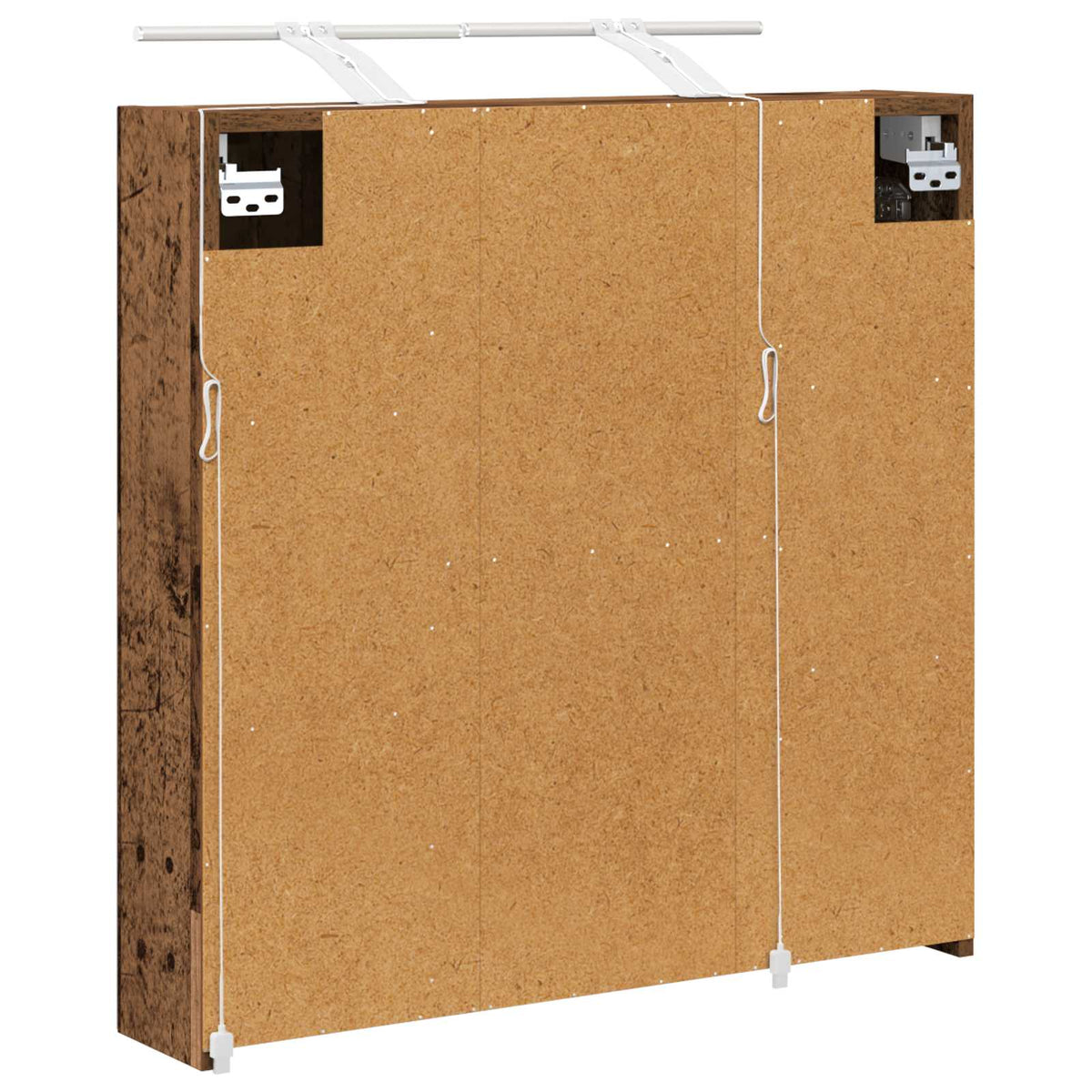 Badezimmerspiegelschrank Altholz 70 x 14,5 x 70 cm