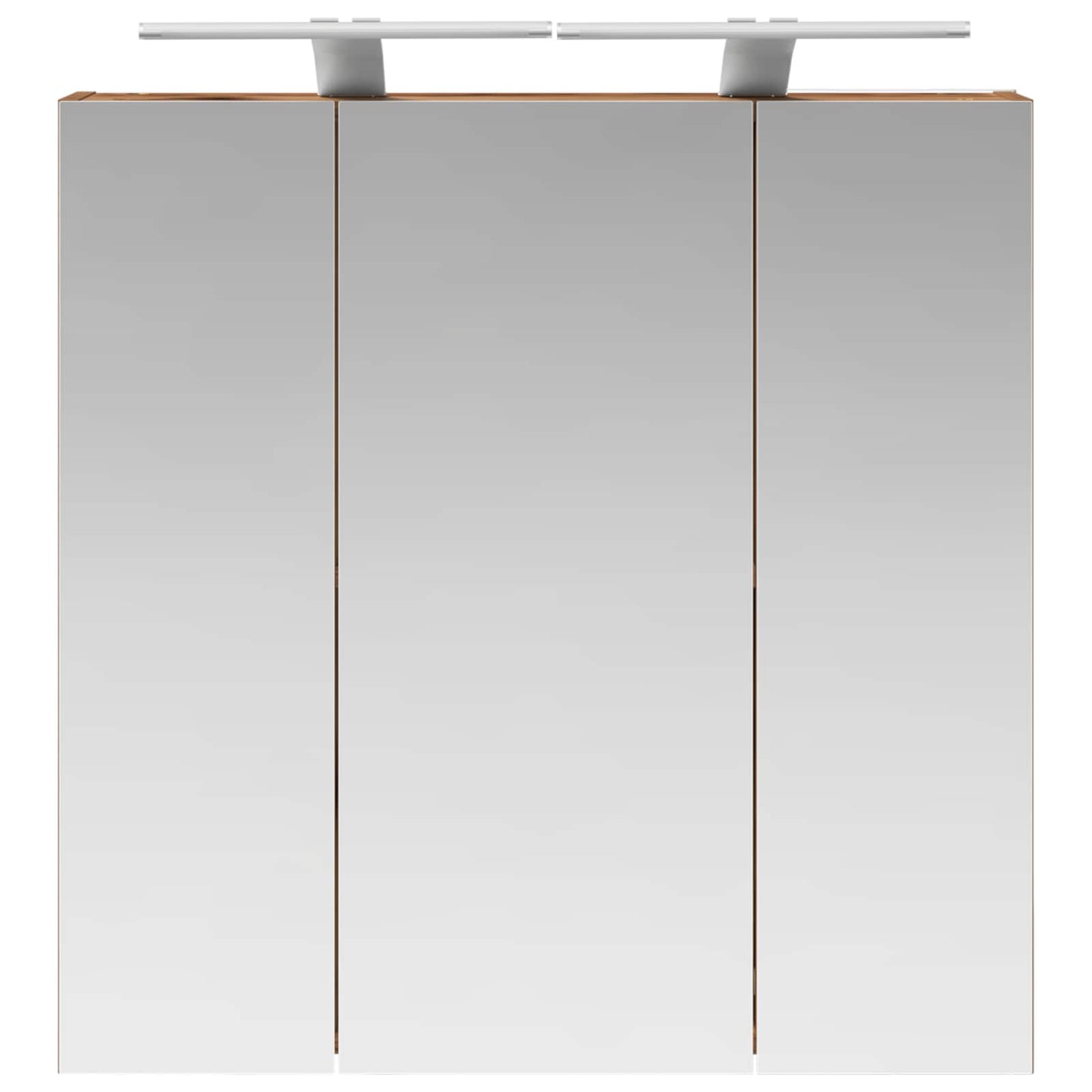 Badezimmerspiegelschrank Altholz 70 x 14,5 x 70 cm