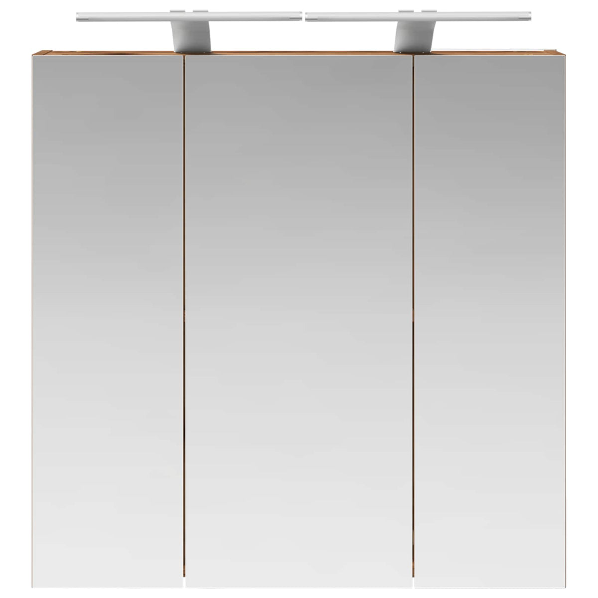 Badezimmerspiegelschrank Altholz 70 x 14,5 x 70 cm