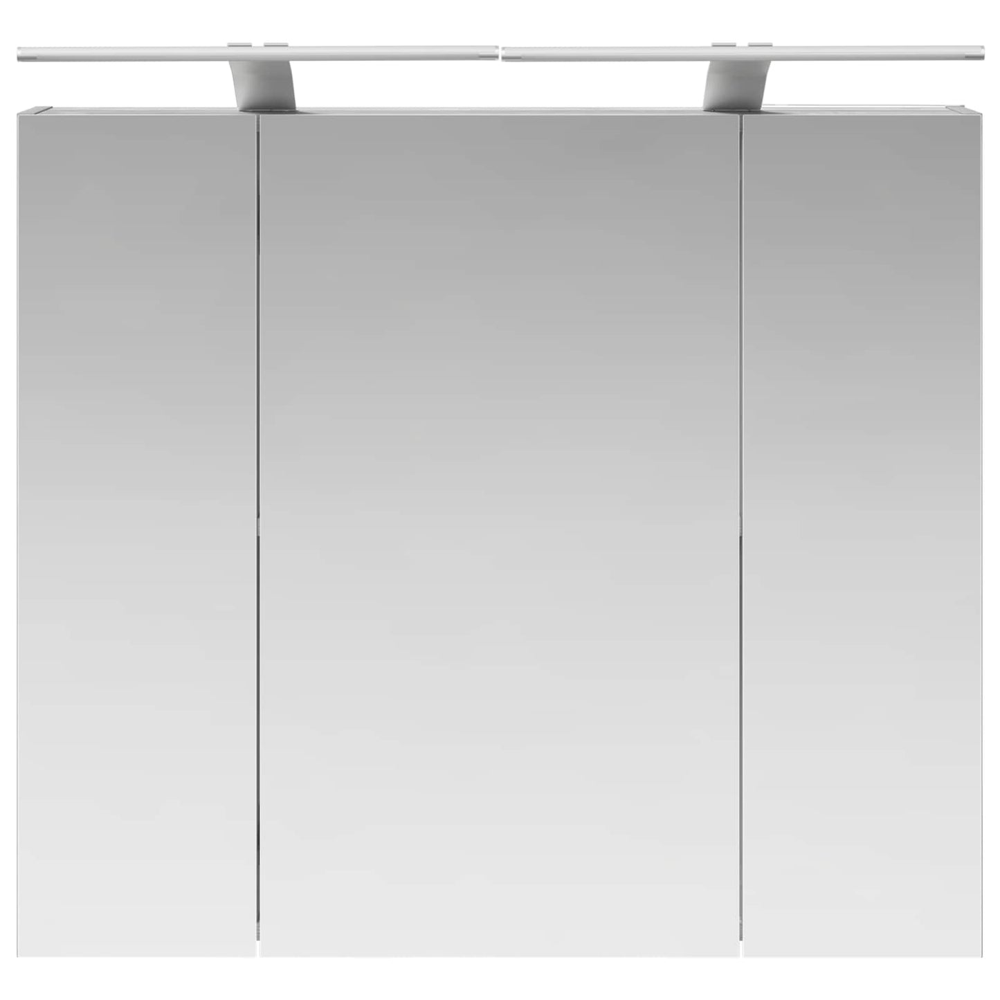 Badezimmerspiegelschrank Sonoma-Grau 80 x 14,5 x 70 cm