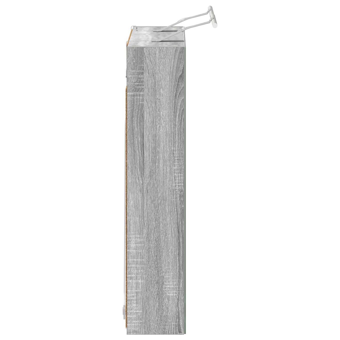 Badezimmerspiegelschrank Sonoma-Grau 80 x 14,5 x 70 cm