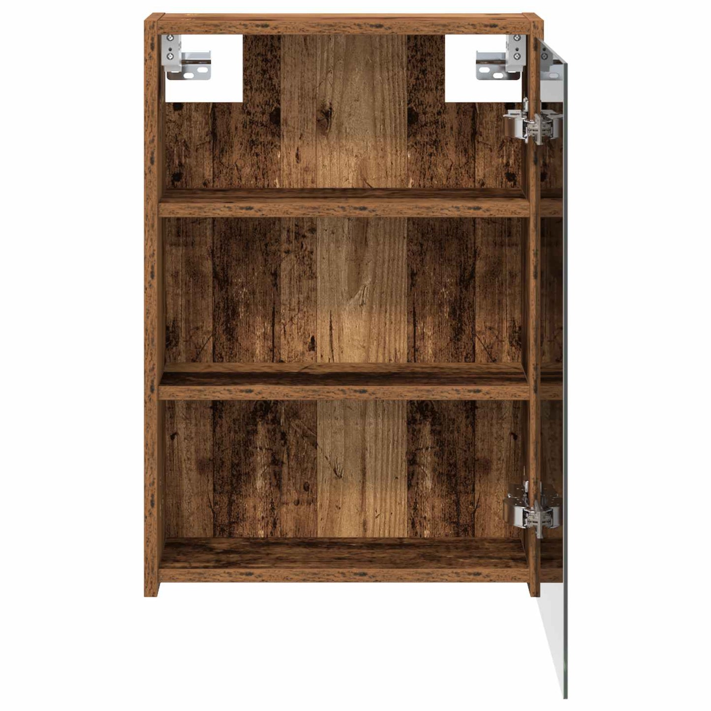 Badezimmerspiegelschrank Altholz 43 x 16 x 62,5 cm