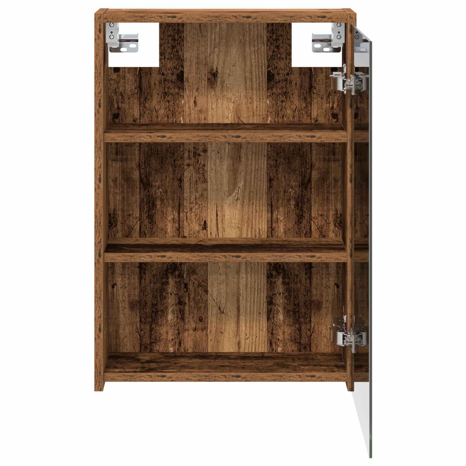 Badezimmerspiegelschrank Altholz 43 x 16 x 62,5 cm