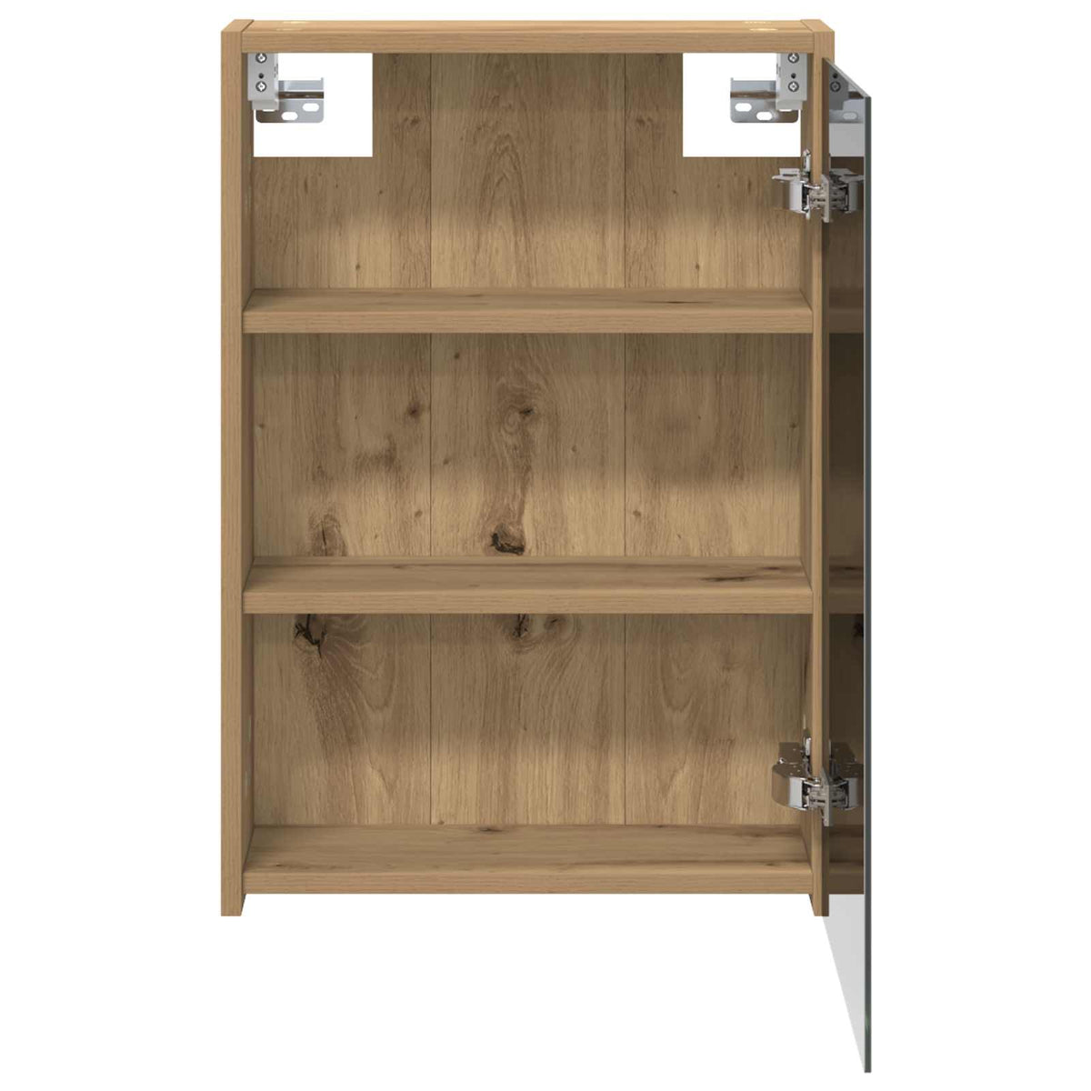 Badezimmerspiegelschrank Kunsthandwerk Eiche 43 x 16 x 62,5 cm