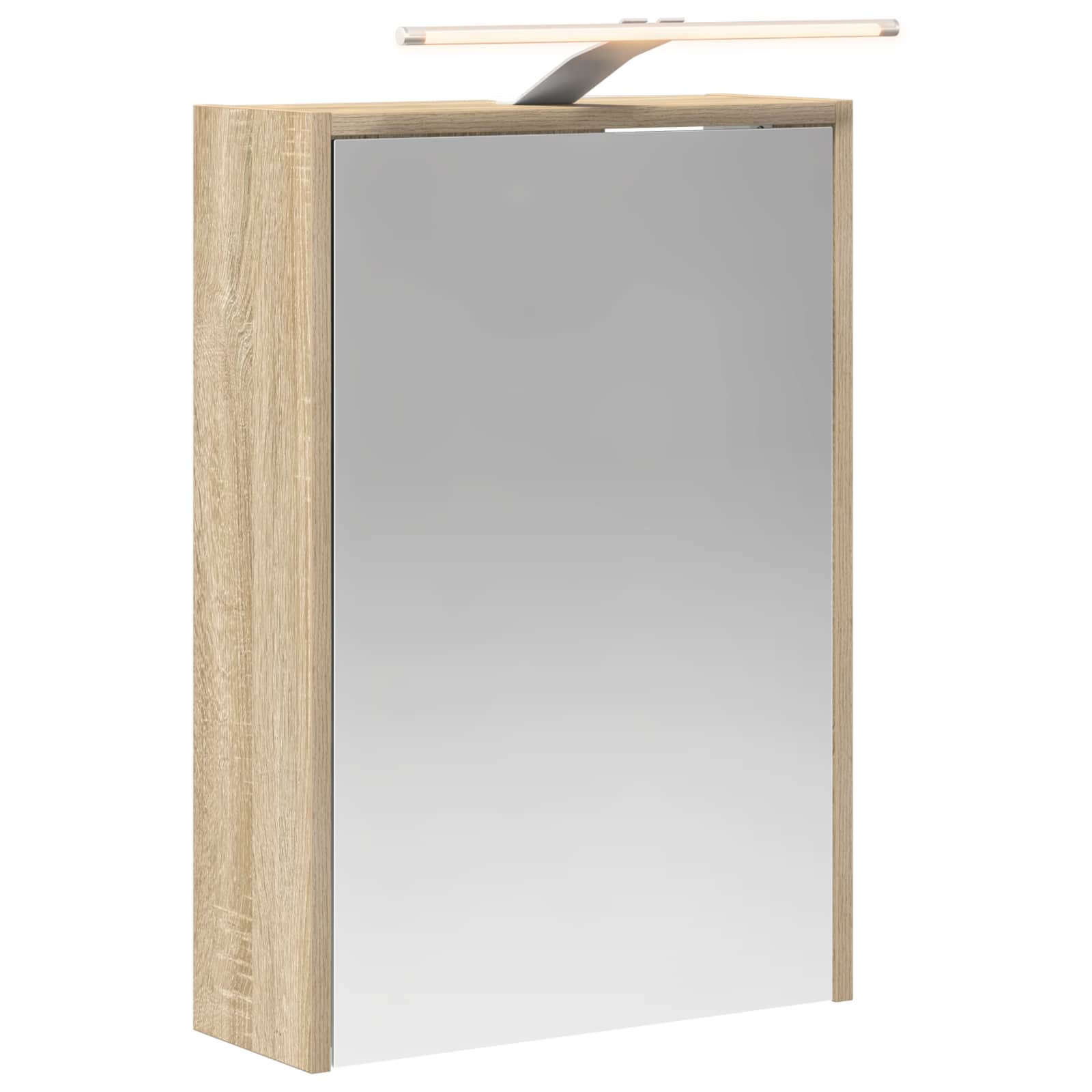 Badezimmerspiegelschrank Sonoma-Eiche 43 x 16 x 62,5 cm