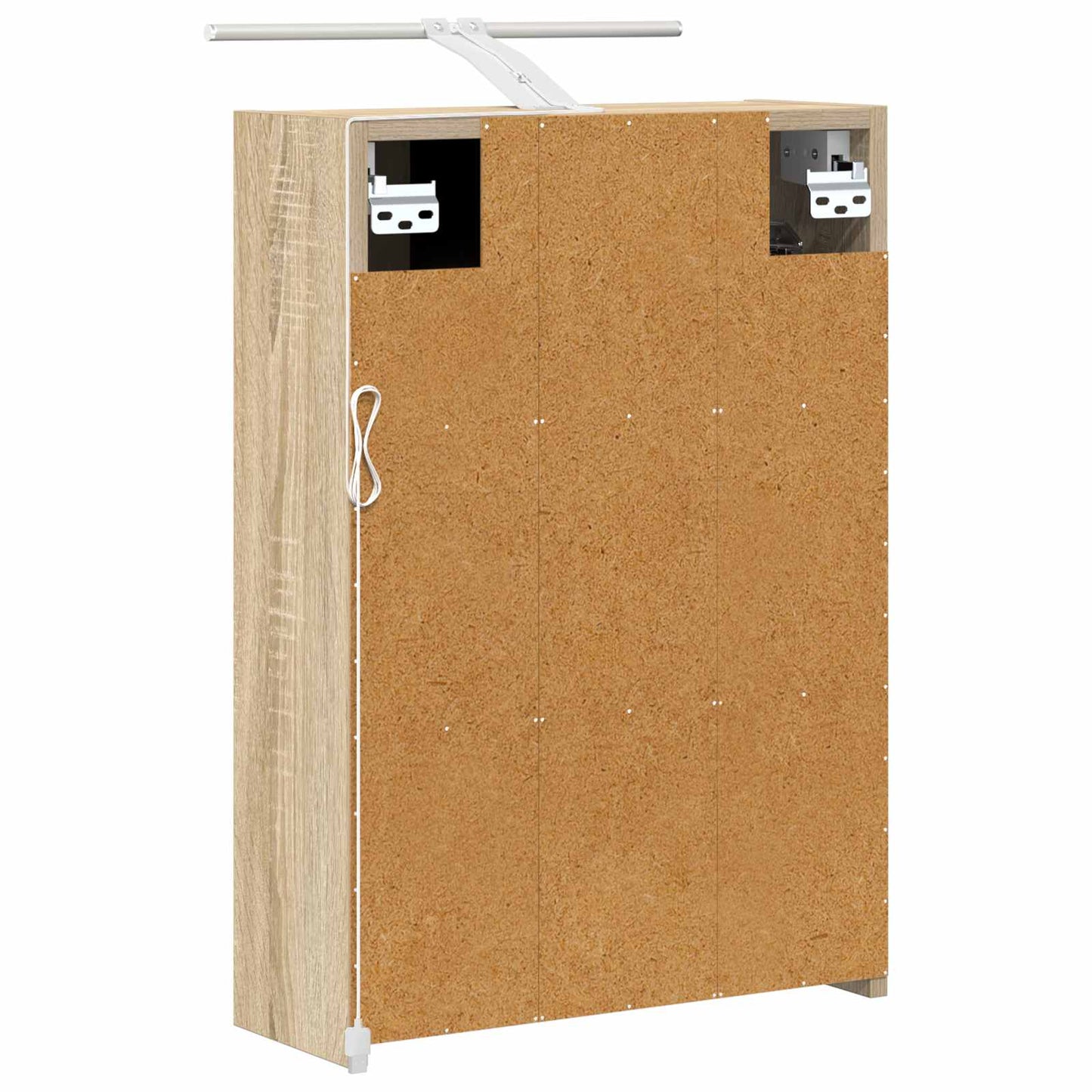 Badezimmerspiegelschrank Sonoma-Eiche 43 x 16 x 62,5 cm