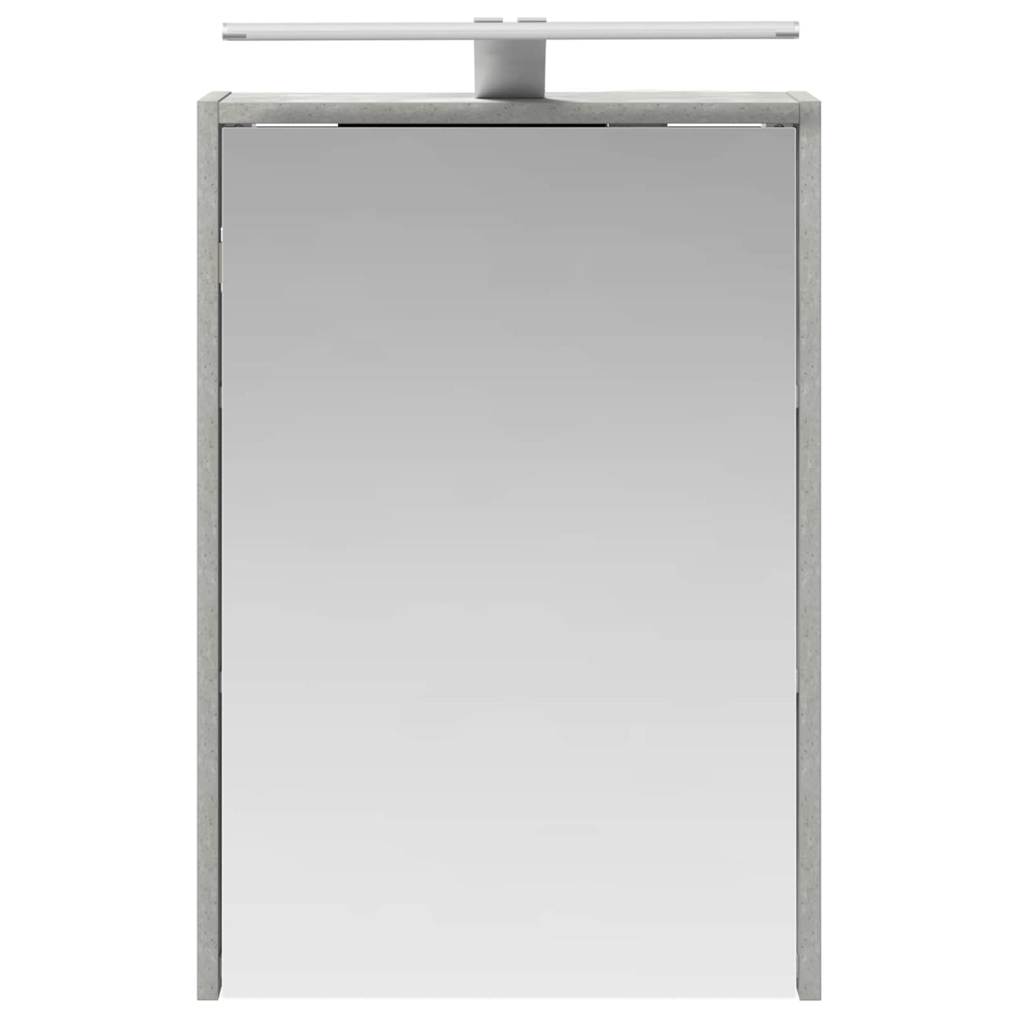 Badezimmerspiegelschrank Betongrau 43 x 16 x 62,5 cm