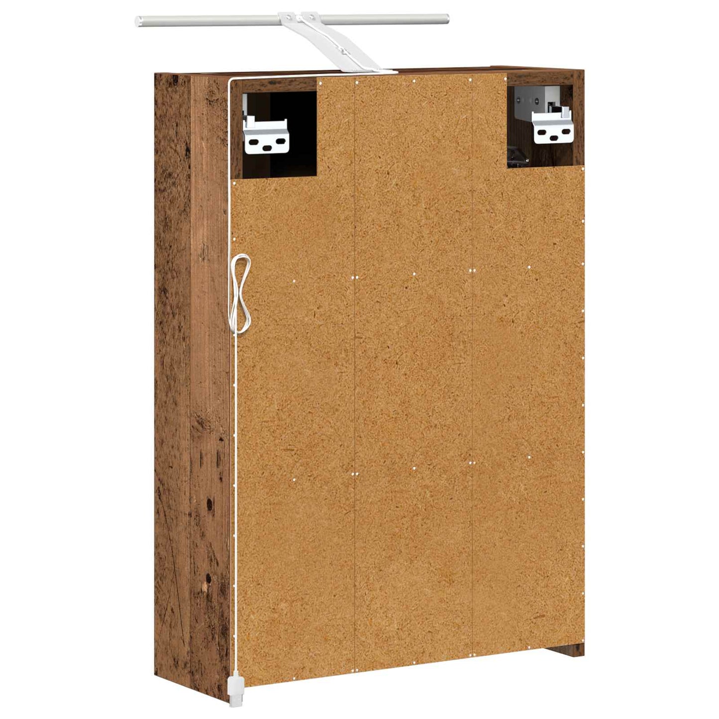 Badezimmerspiegelschrank Altholz 43 x 16 x 62,5 cm