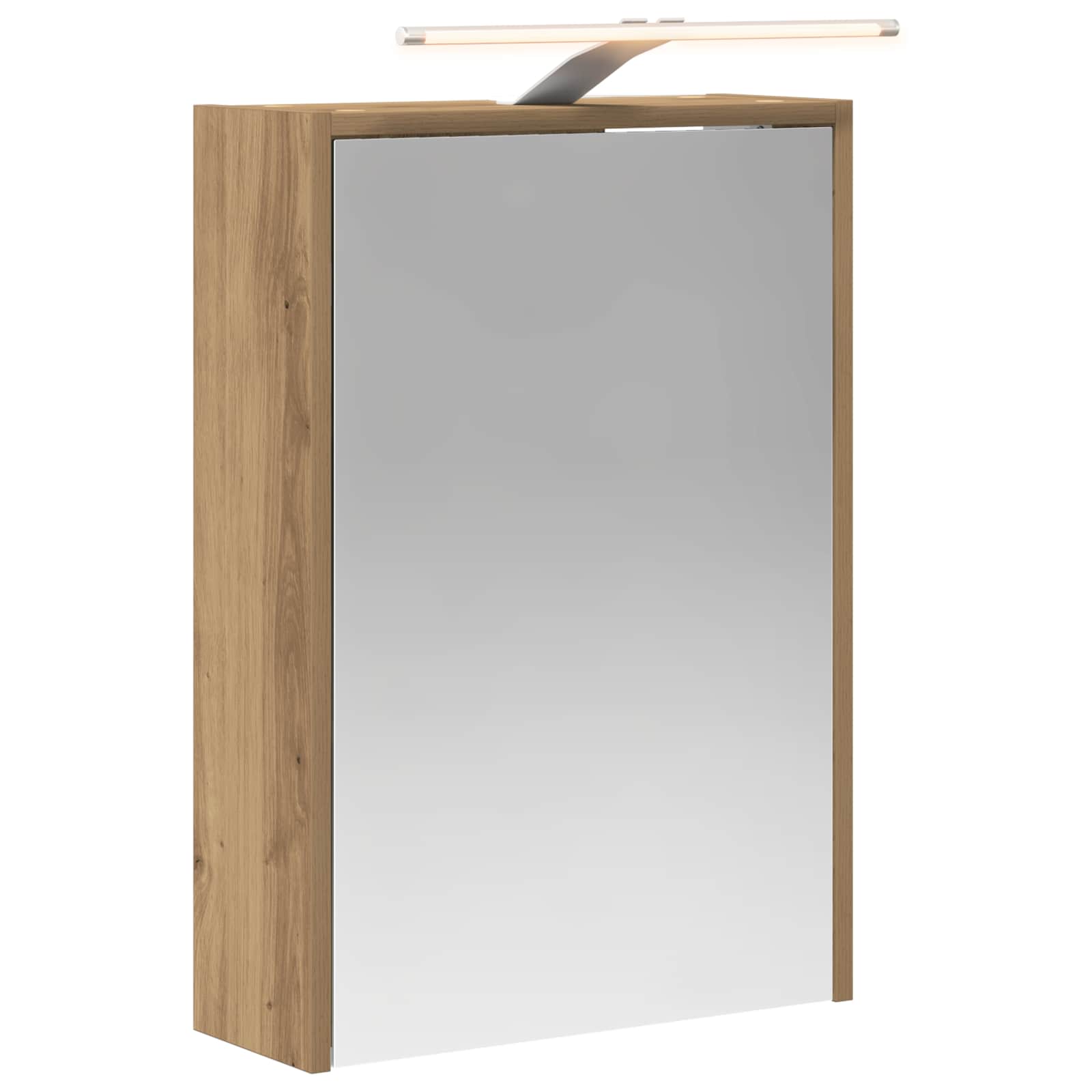 Badezimmerspiegelschrank Kunsthandwerk Eiche 43 x 16 x 62,5 cm