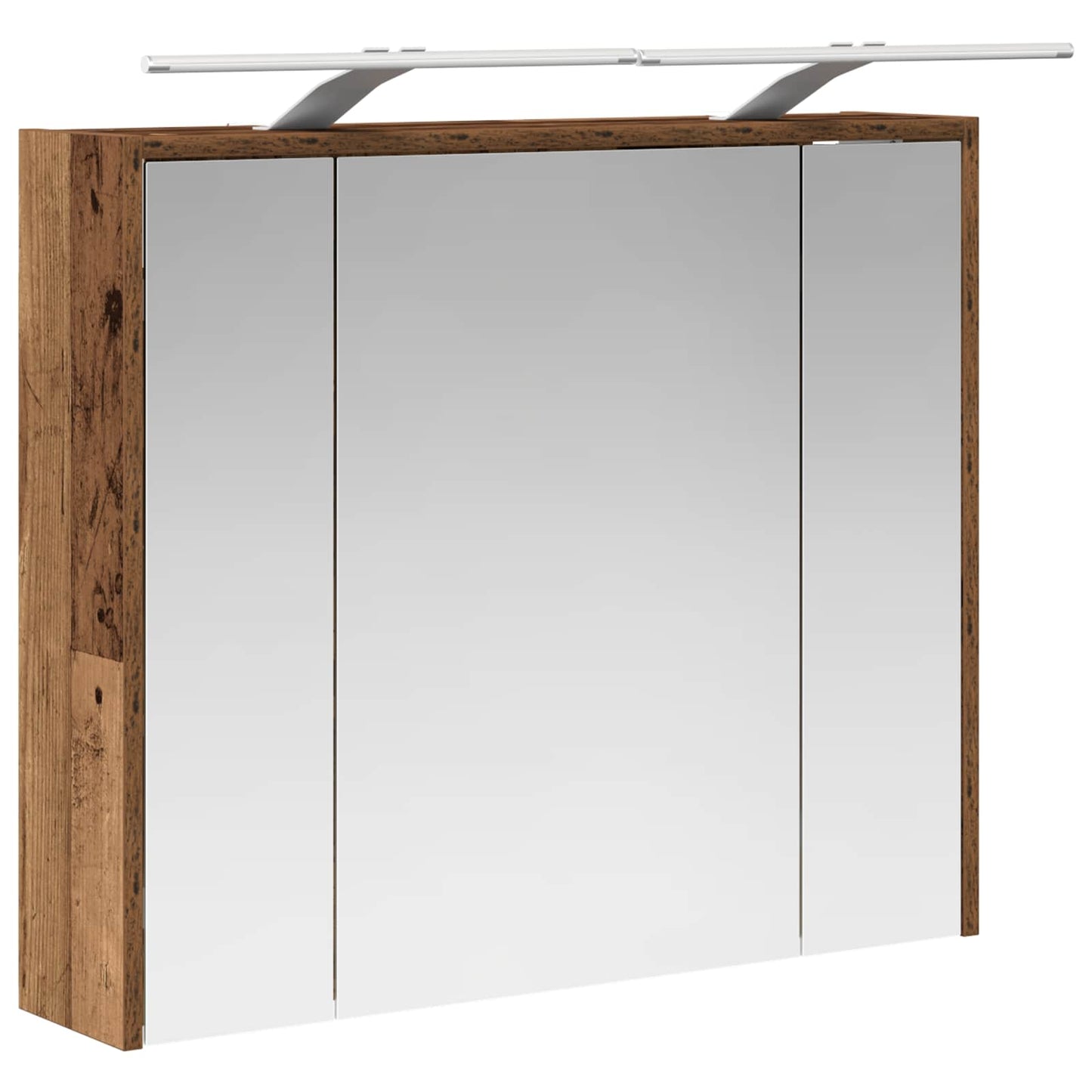 Badezimmerspiegelschrank Altholz 73,5 x 16 x 62,5 cm