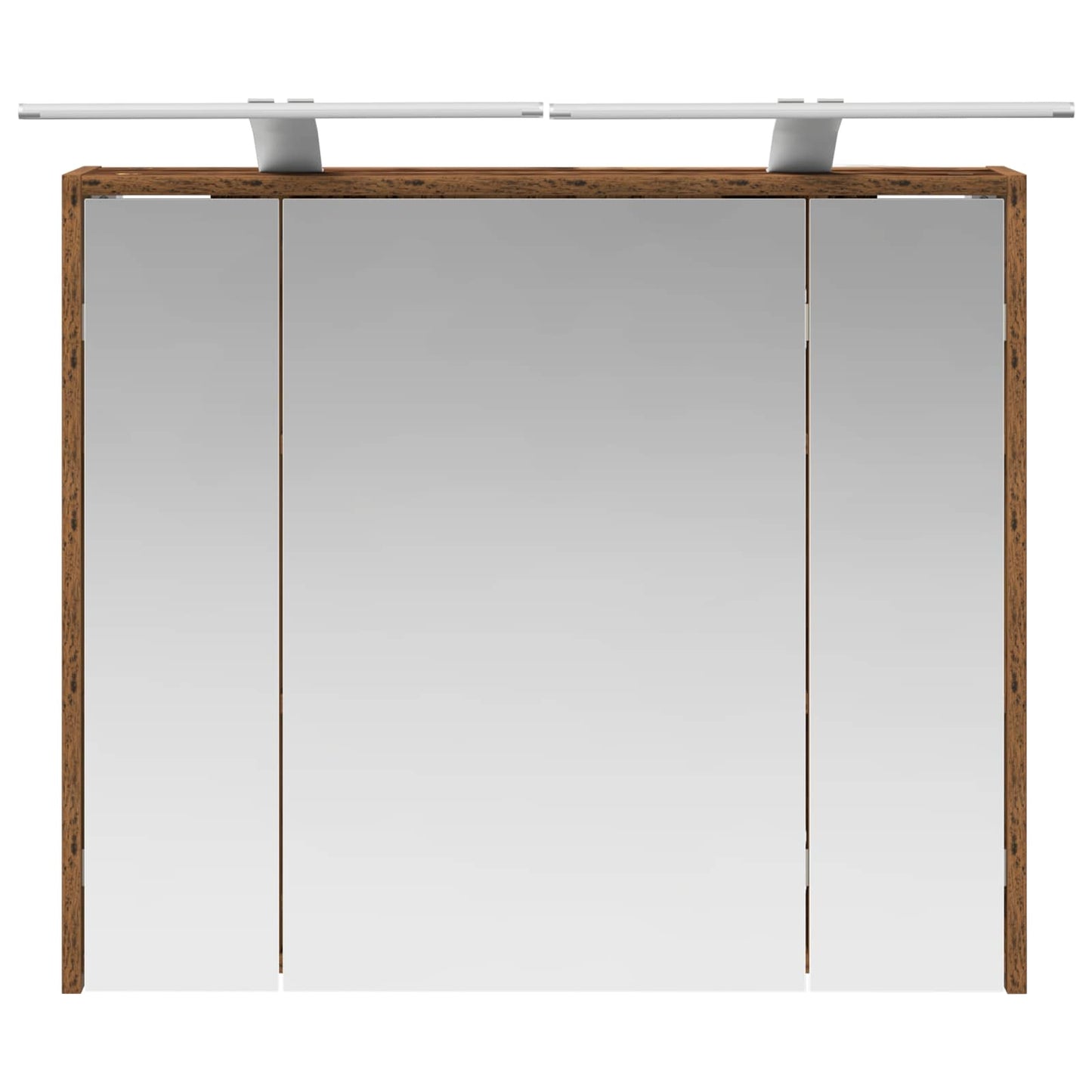 Badezimmerspiegelschrank Altholz 73,5 x 16 x 62,5 cm