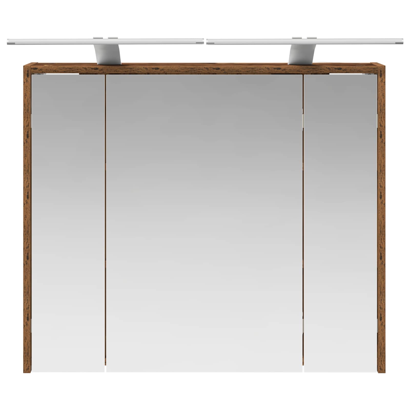 Badezimmerspiegelschrank Altholz 73,5 x 16 x 62,5 cm
