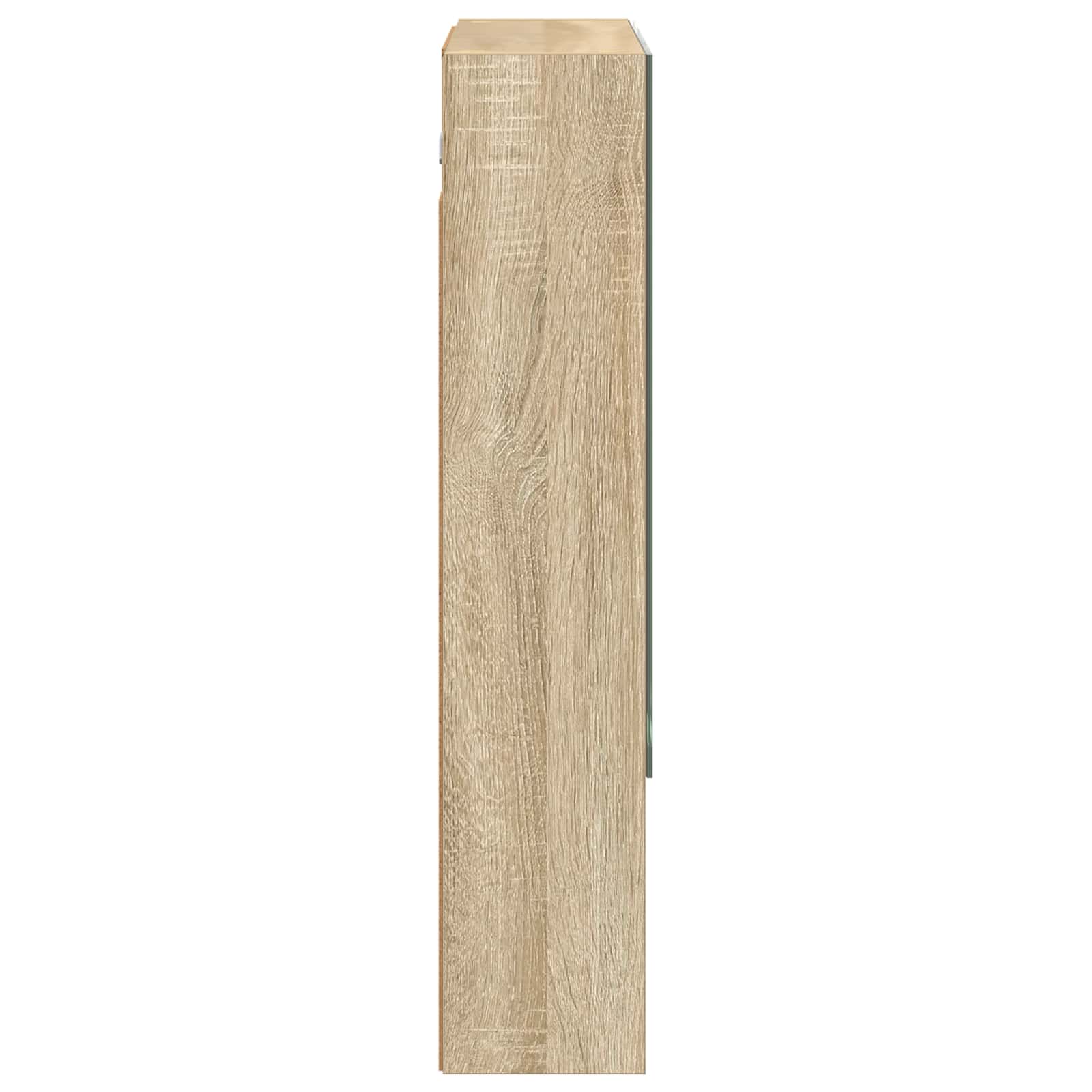 Badezimmerspiegelschrank Sonoma-Eiche 60 x 14,5 x 70 cm