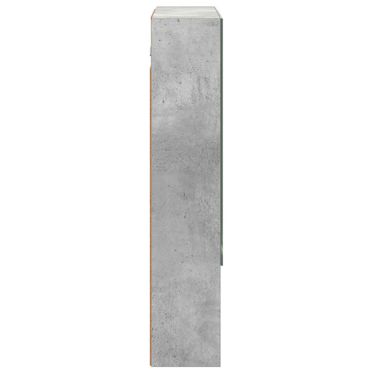 Badezimmerspiegelschrank Betongrau 60 x 14,5 x 70 cm