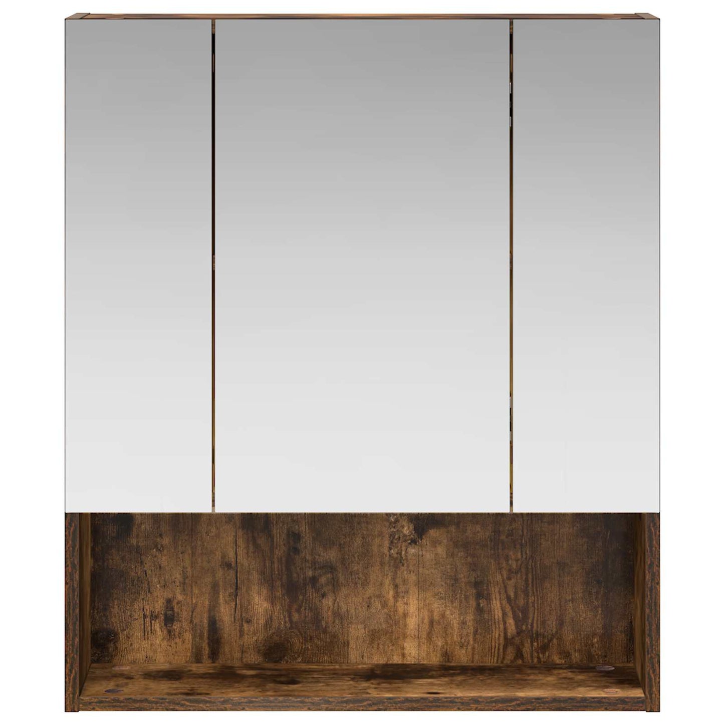 Badezimmerspiegelschrank Räuchereiche 60 x 14,5 x 70 cm