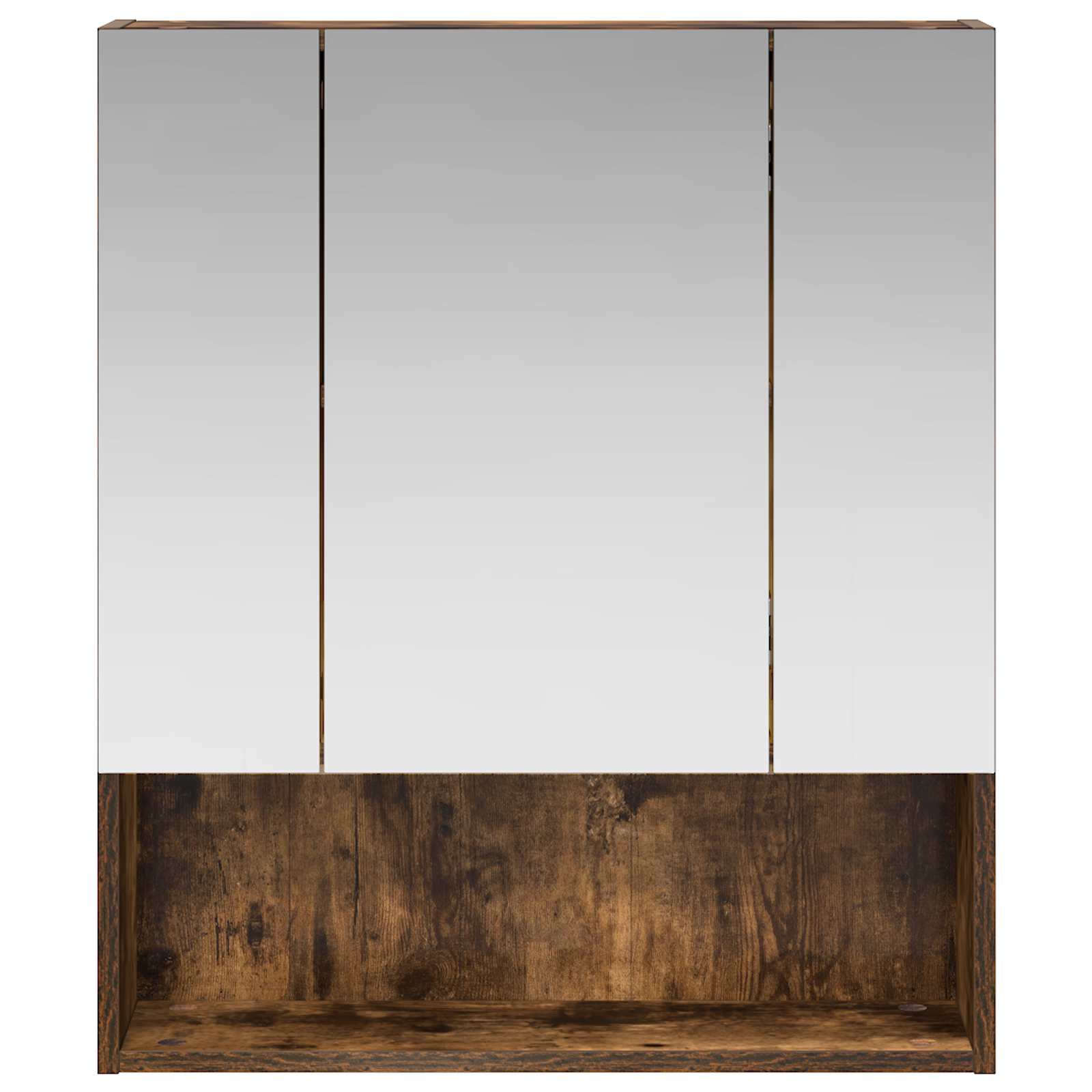 Badezimmerspiegelschrank Räuchereiche 60 x 14,5 x 70 cm