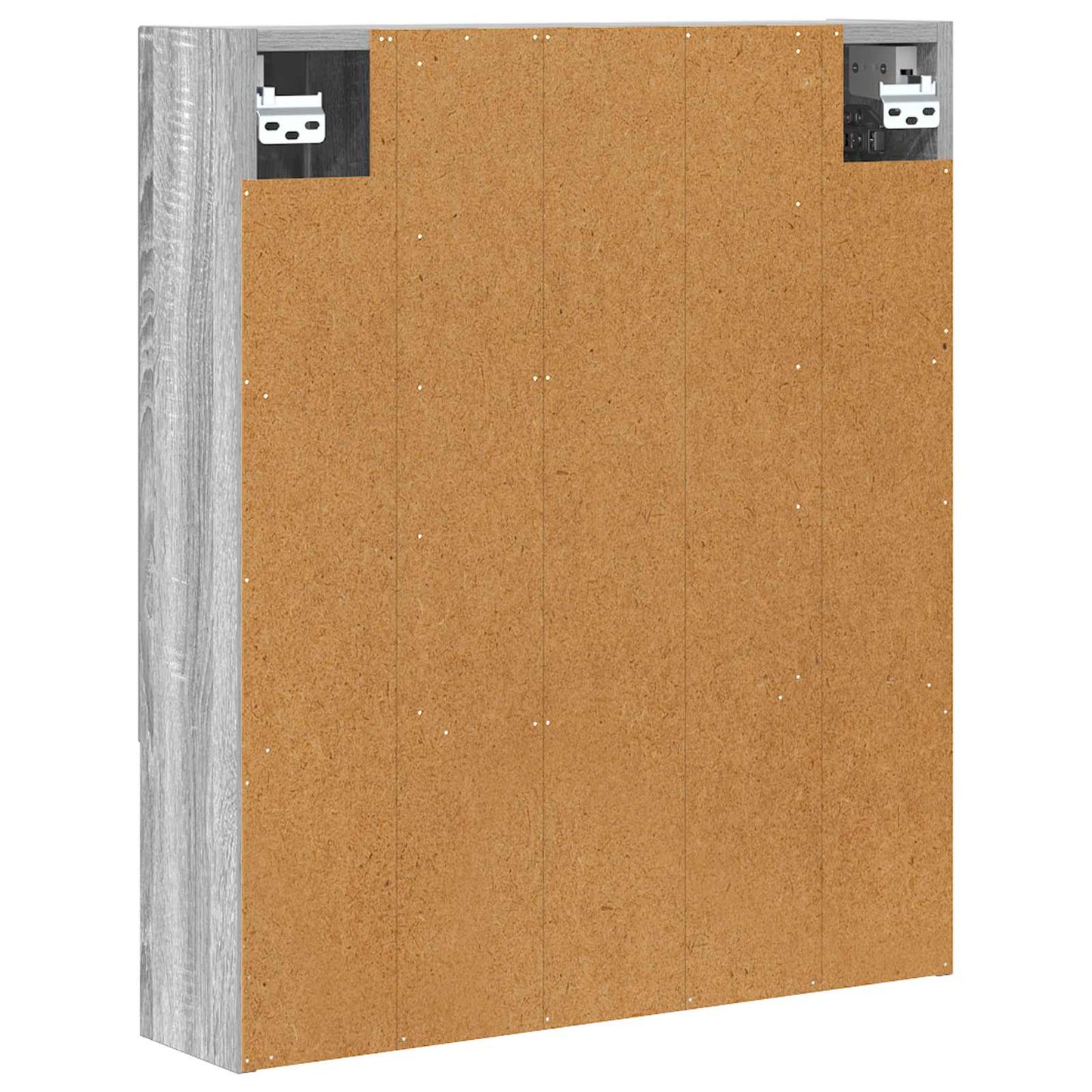 Badezimmerspiegelschrank Sonoma-Grau 60 x 14,5 x 70 cm