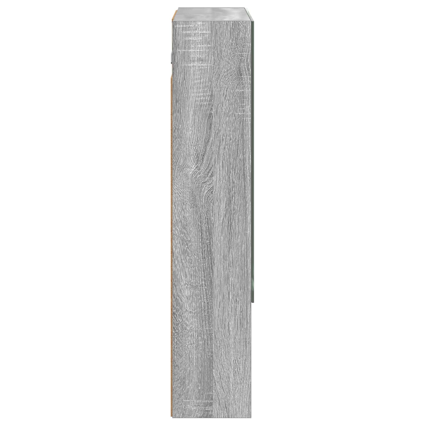 Badezimmerspiegelschrank Sonoma-Grau 60 x 14,5 x 70 cm