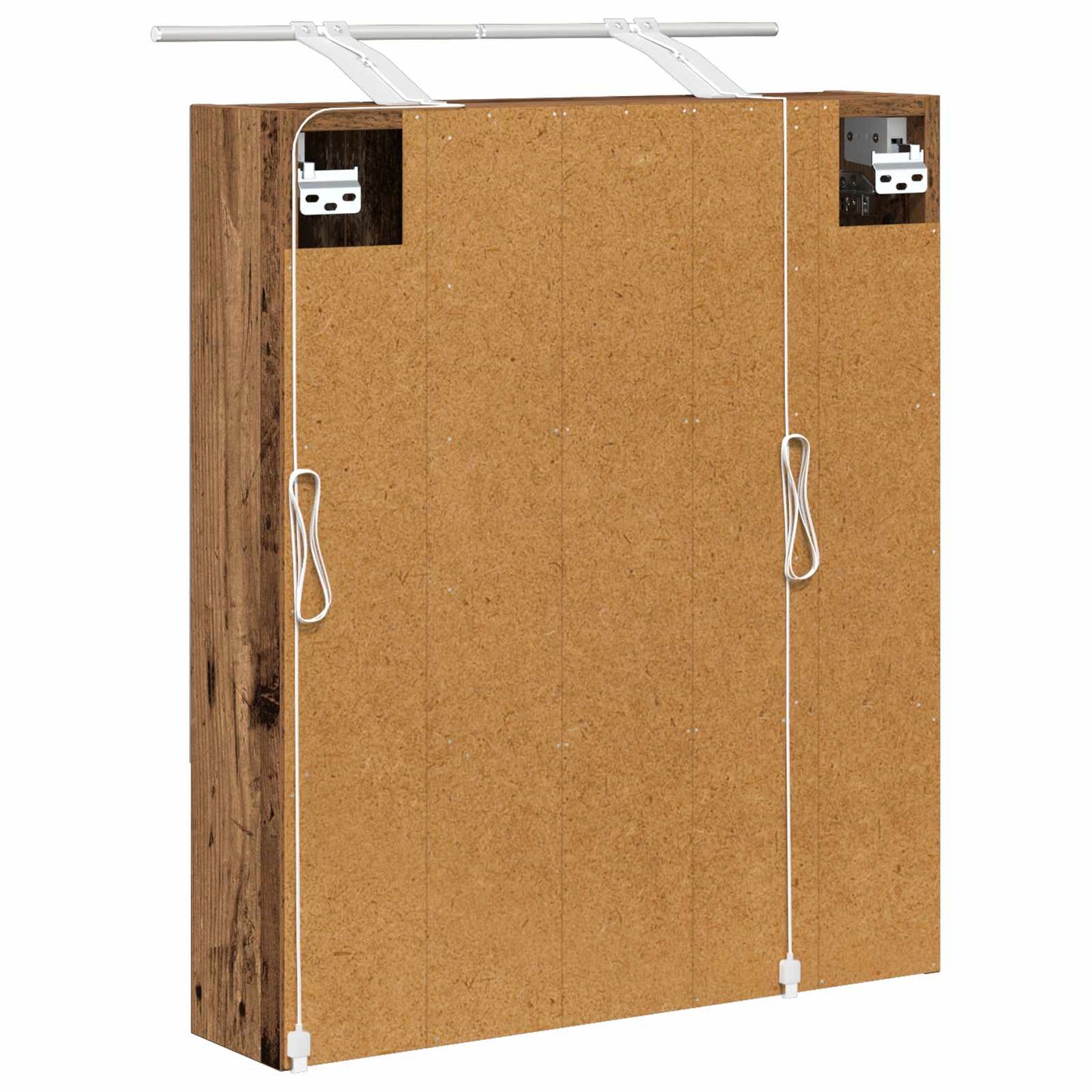 Badezimmerspiegelschrank Altholz 60 x 14,5 x 70 cm
