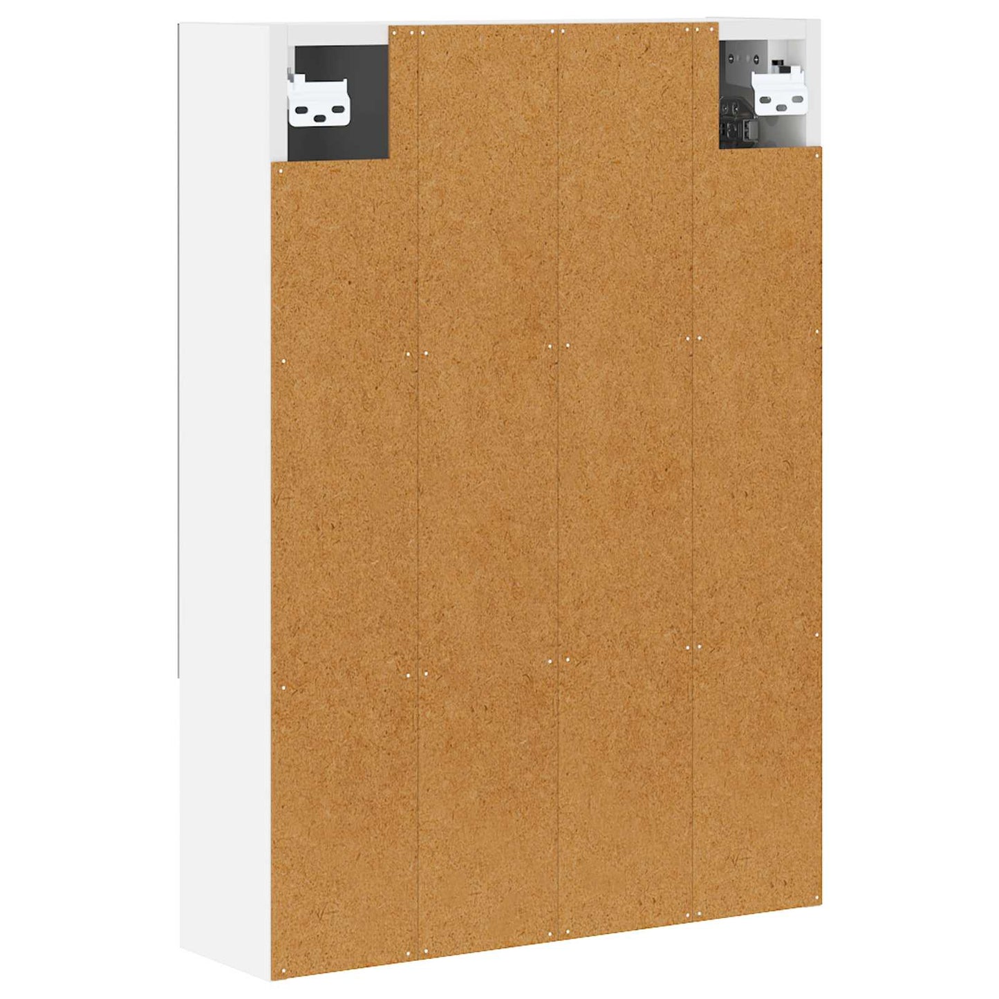 Badezimmerspiegelschrank Weiß 50 x 14,5 x 70 cm Holzwerkstoff
