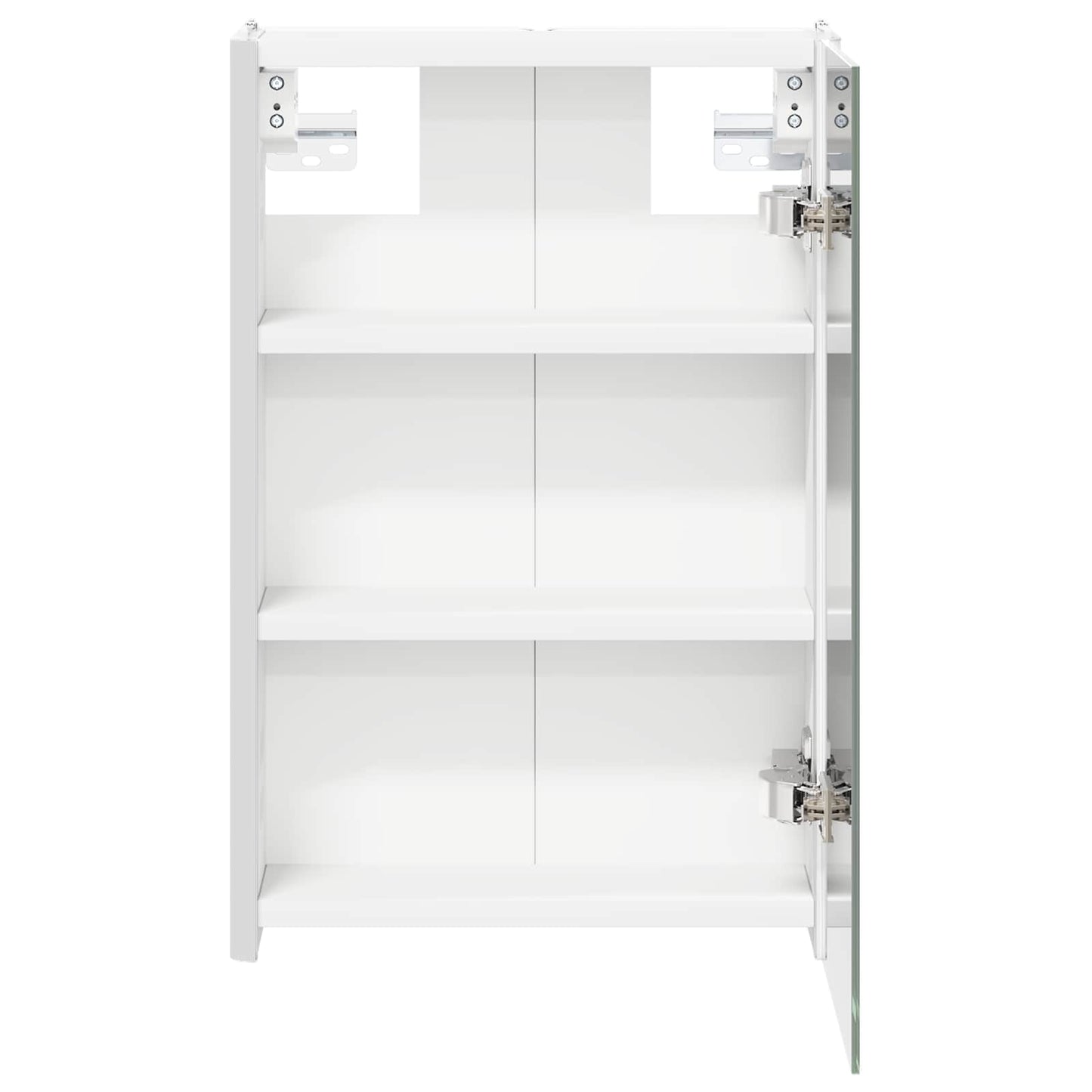 Badezimmerspiegelschrank Weiß 33 x 11,5 x 50 cm Holzwerkstoff