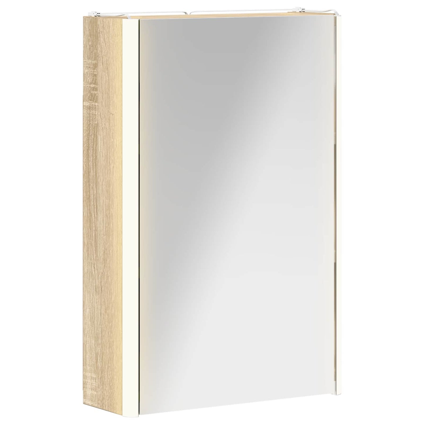 Badezimmerspiegelschrank Sonoma-Eiche 33 x 11,5 x 50 cm