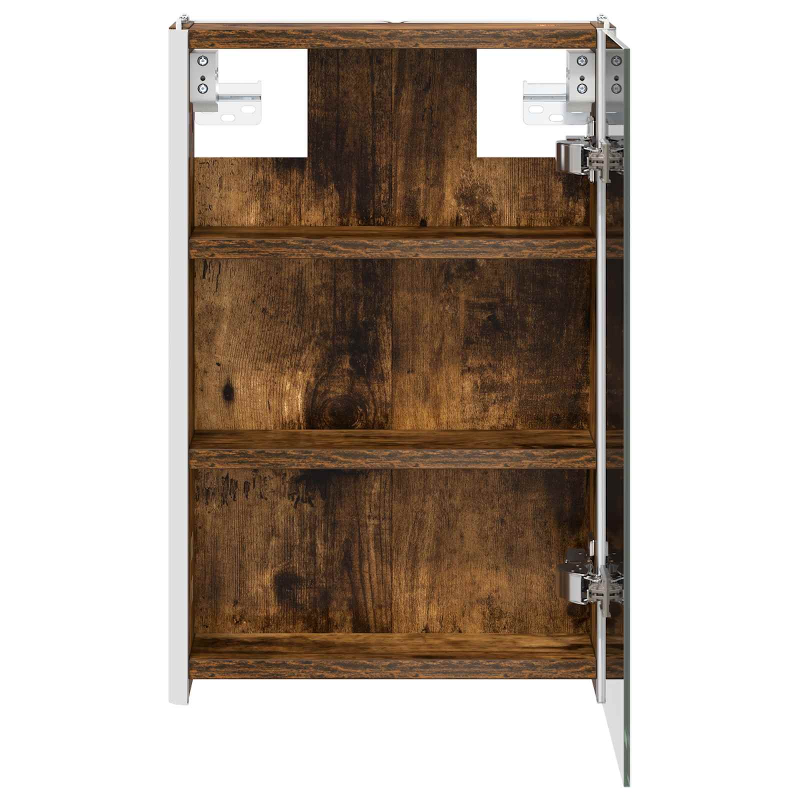 Badezimmerspiegelschrank Geräucherte Eiche 33 x 11,5 x 50 cm