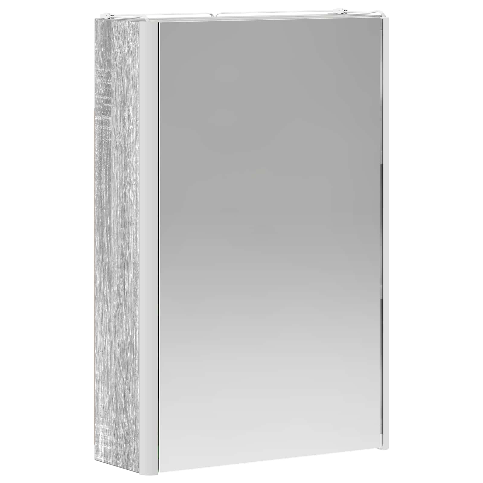 Badezimmerspiegelschrank Graues Sonoma 33 x 11,5 x 50 cm