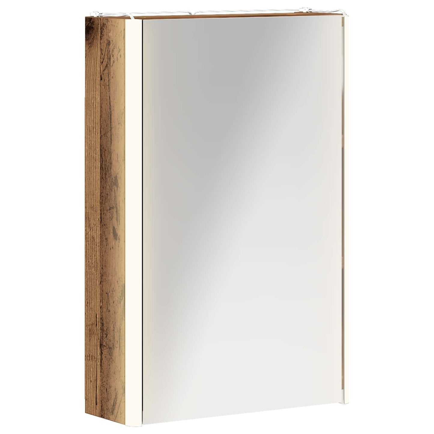 Badezimmerspiegelschrank Altholz 33 x 11,5 x 50 cm