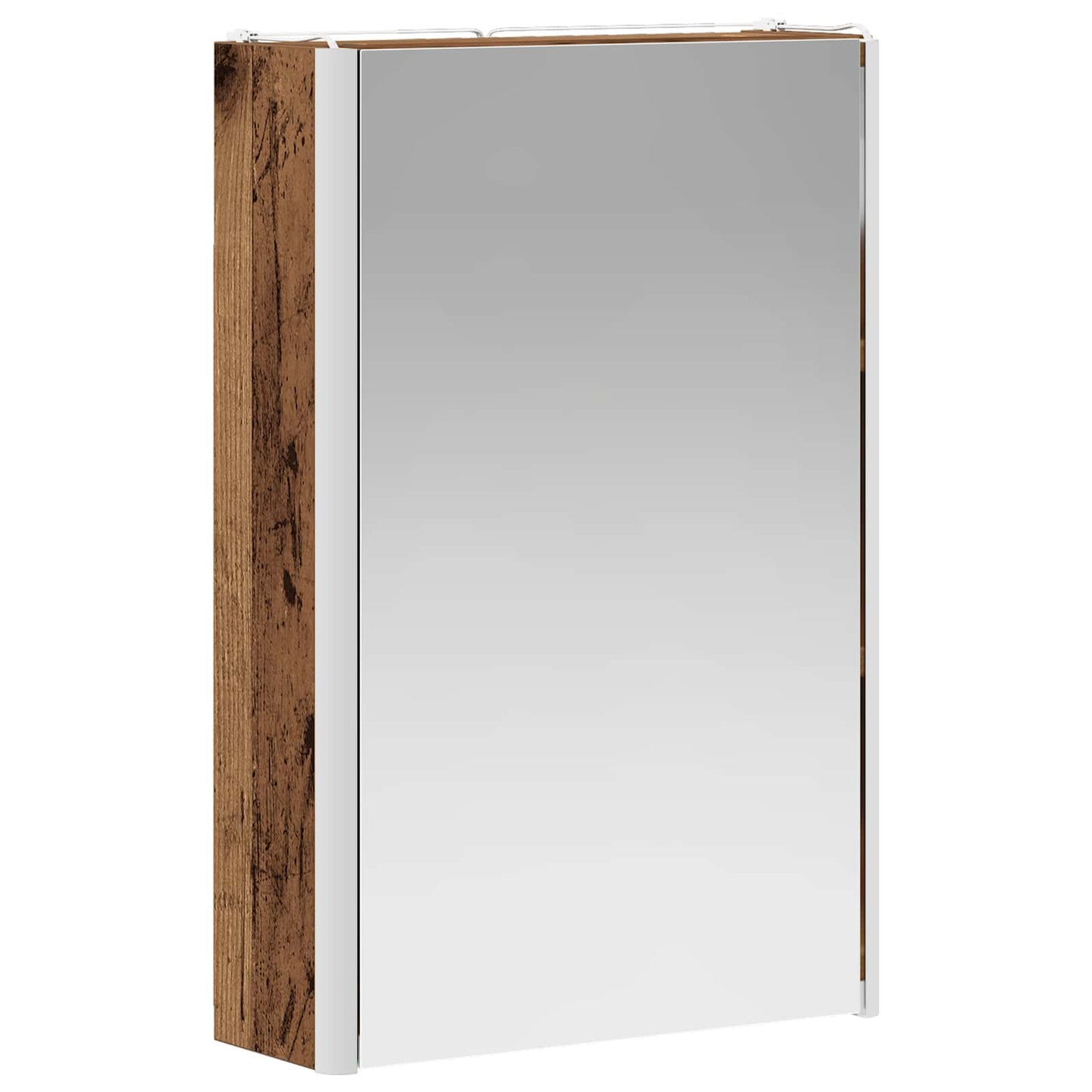 Badezimmerspiegelschrank Altholz 33 x 11,5 x 50 cm