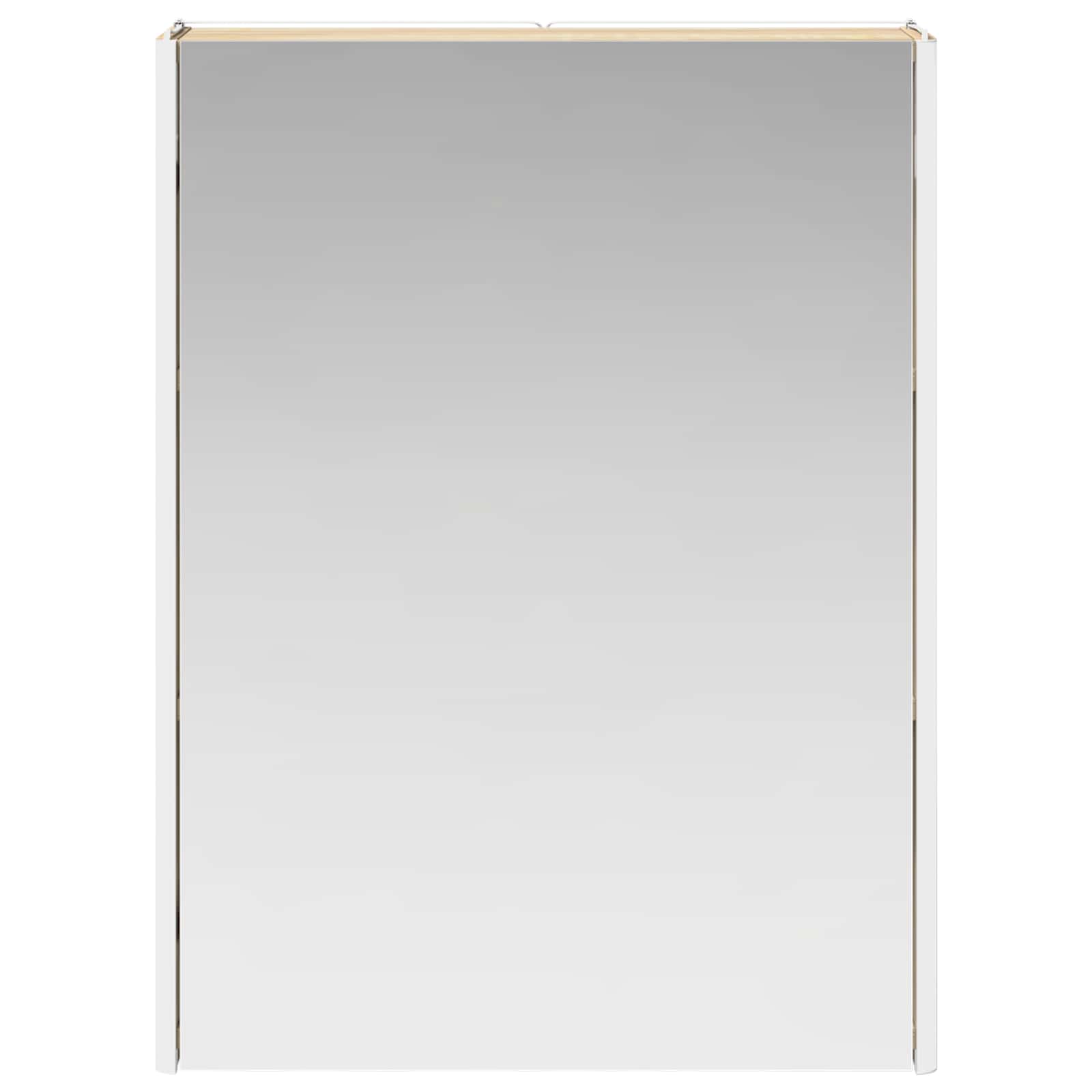 Badezimmerspiegelschrank Sonoma-Eiche 53,5 x 15,5 x 70 cm