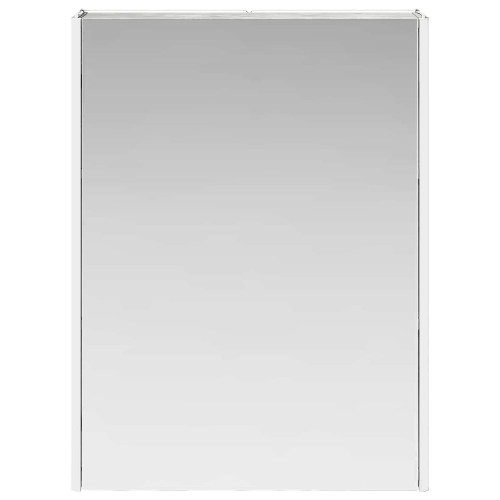 Badezimmerspiegelschrank Beton Grau 53,5 x 15,5 x 70 cm