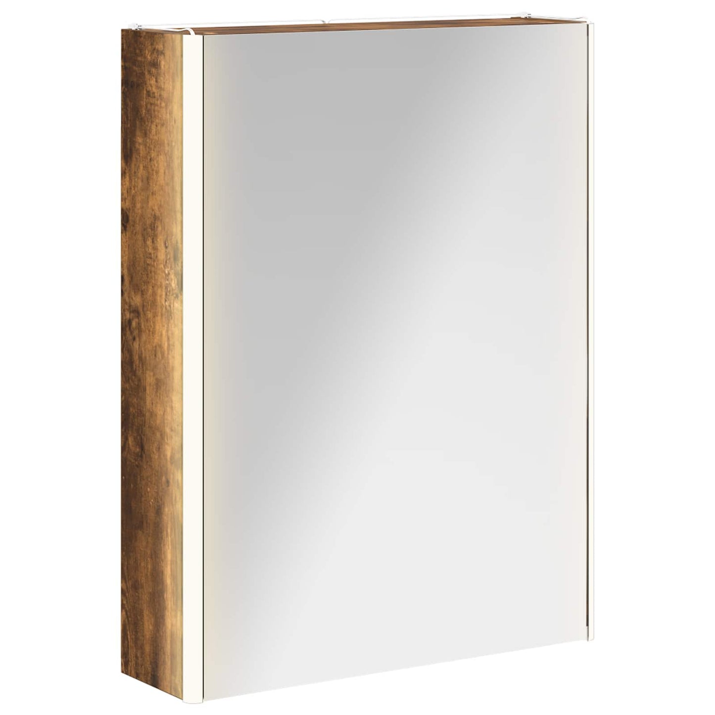Badezimmerspiegelschrank Geräucherte Eiche 53,5 x 15,5 x 70 cm
