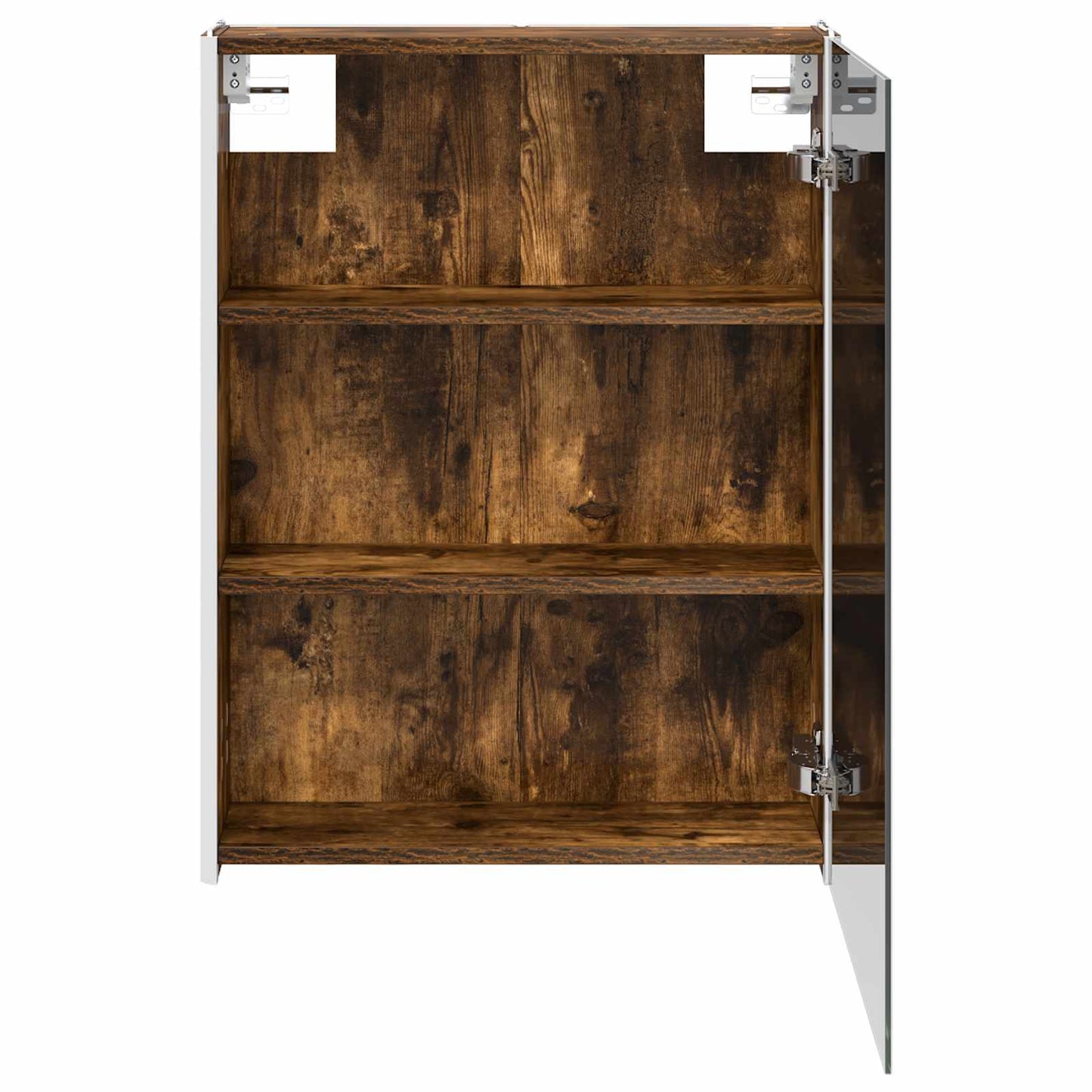 Badezimmerspiegelschrank Geräucherte Eiche 53,5 x 15,5 x 70 cm